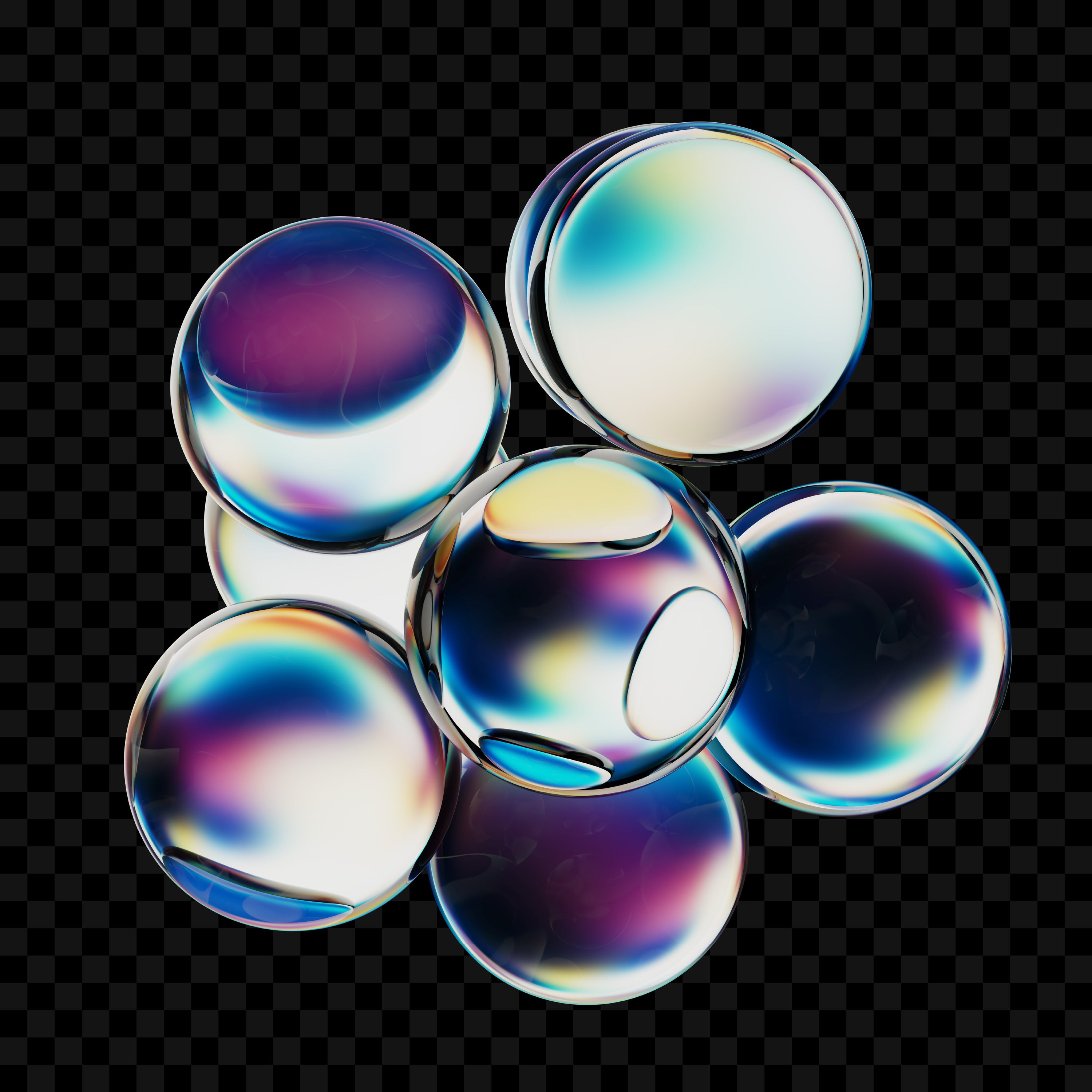 Orbs Asset Pack (Vol.4) Glass Floral Graphics Jason Santos