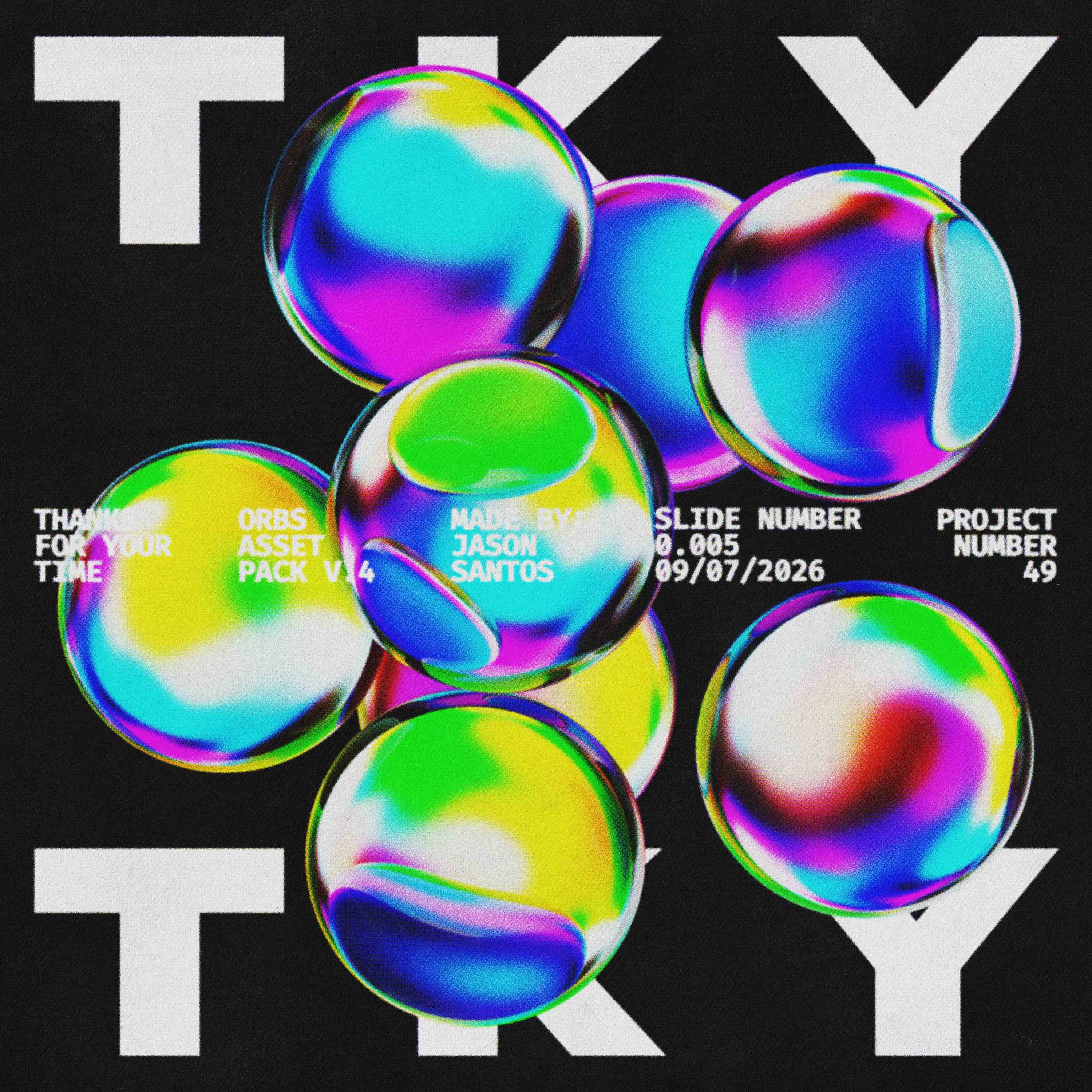 Orbs Asset Pack (Vol.4) Glass Floral Graphics Jason Santos