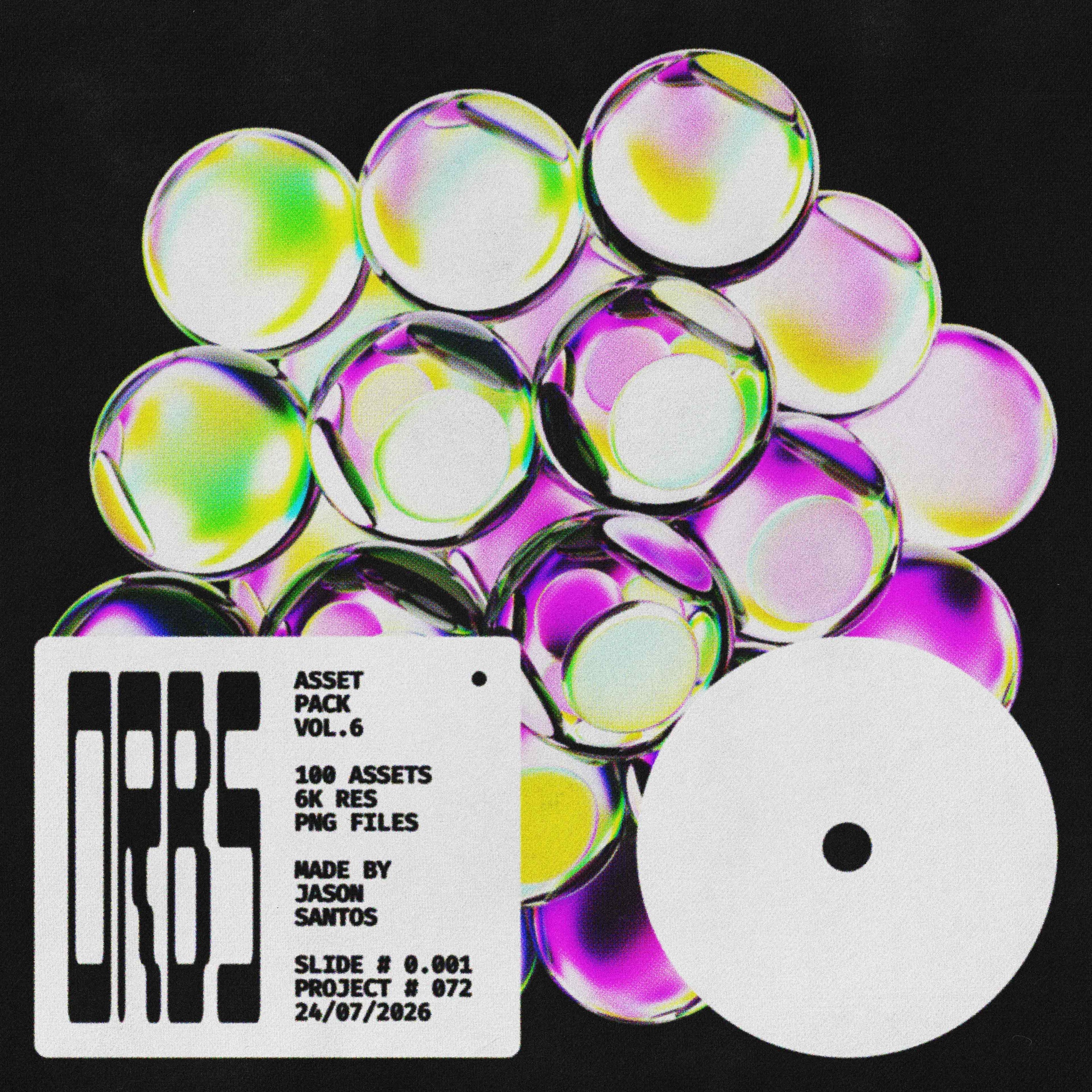 Orbs Asset Pack (Vol.6) Glass Capsule Graphics Jason Santos