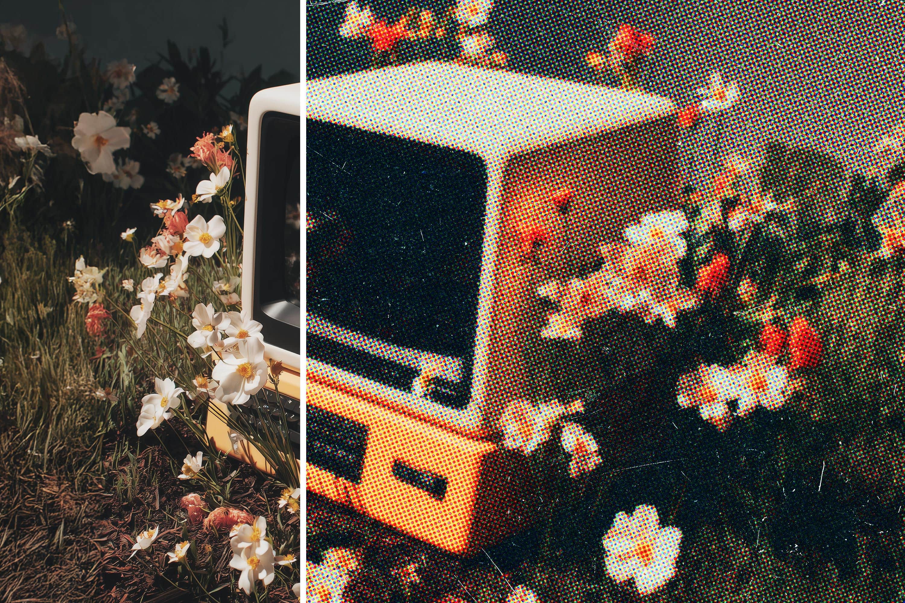 Original Zine Color Halftone Effect Pixelbuddha