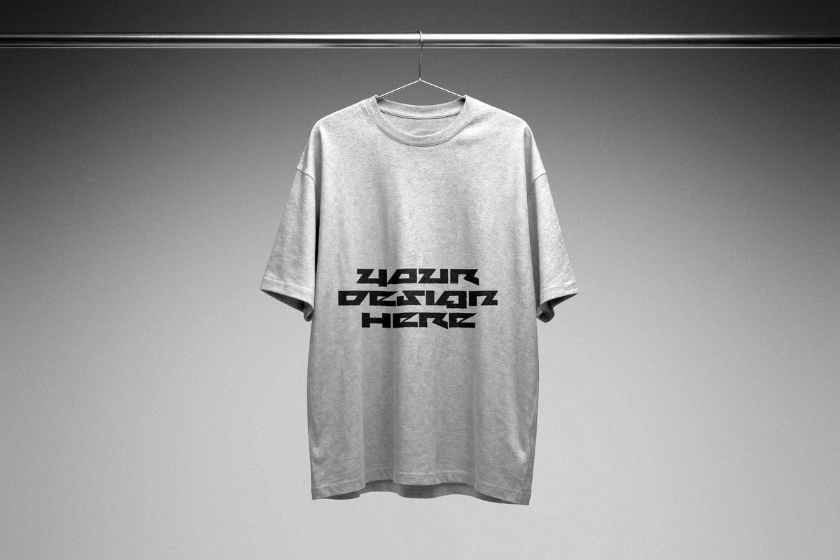 Oversize Shirt on Hanger Mockup Pixelbuddha
