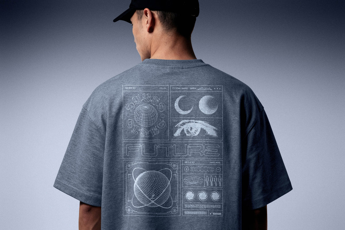 Oversize T-Shirt Back Print Mockup Pixelbuddha