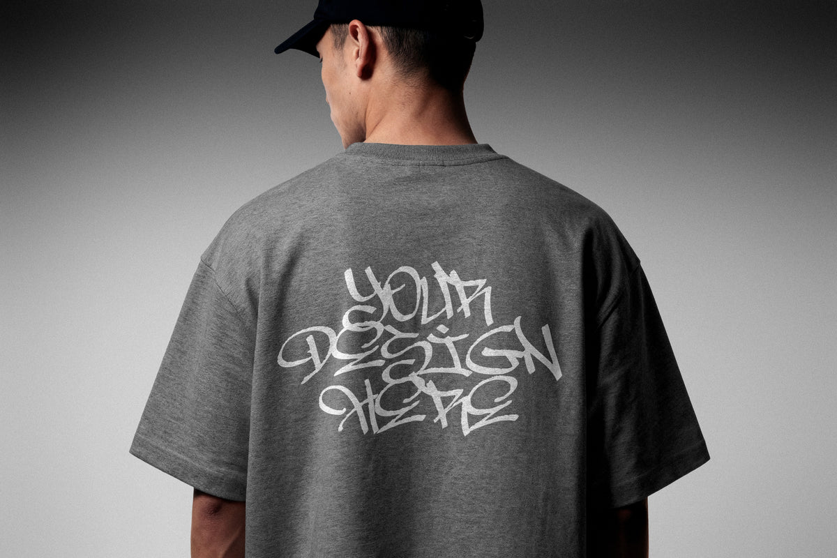 Oversize T-Shirt Back Print Mockup Pixelbuddha