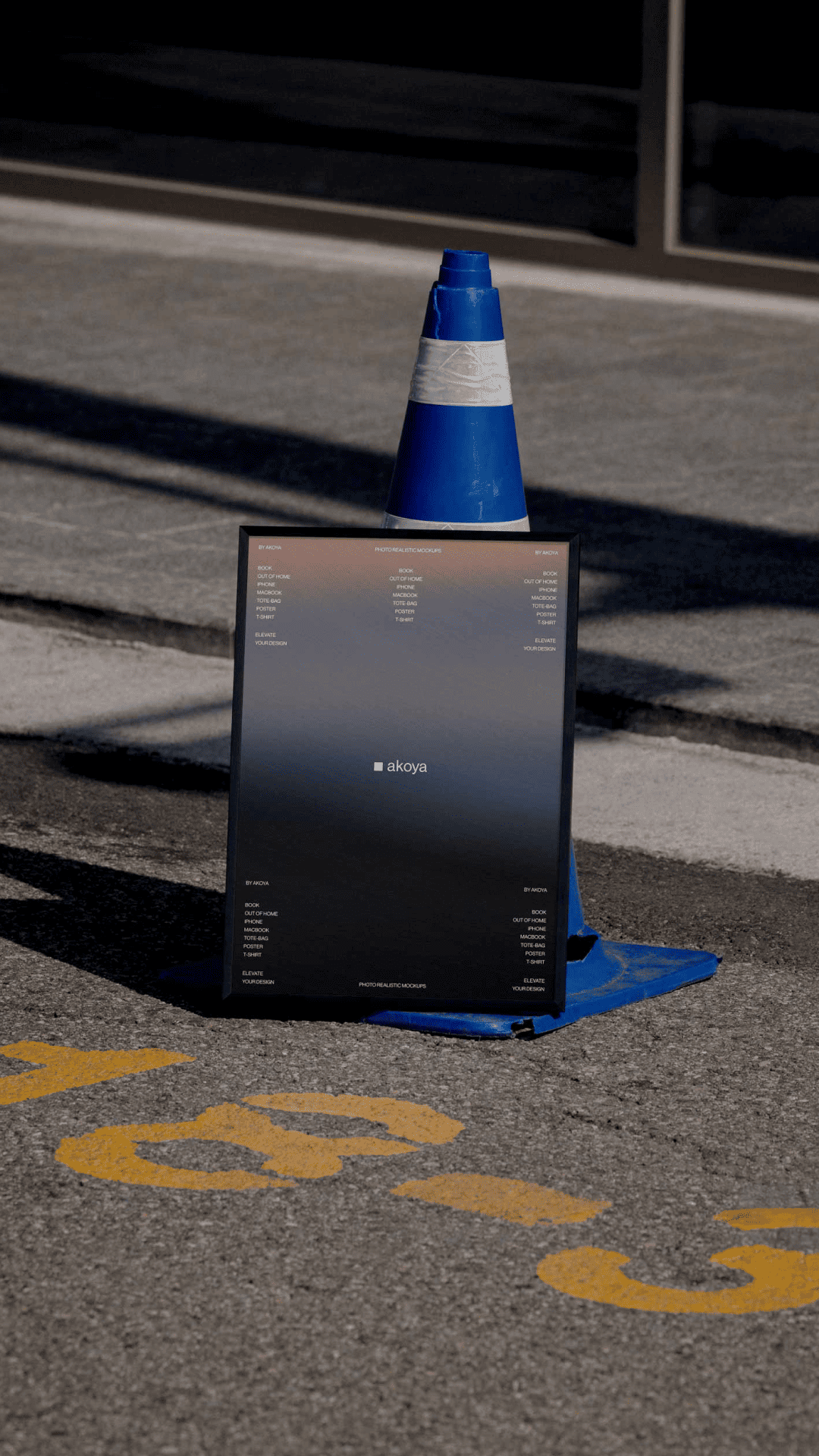 Seoul Poster Mockup 034 Akoya Mockups