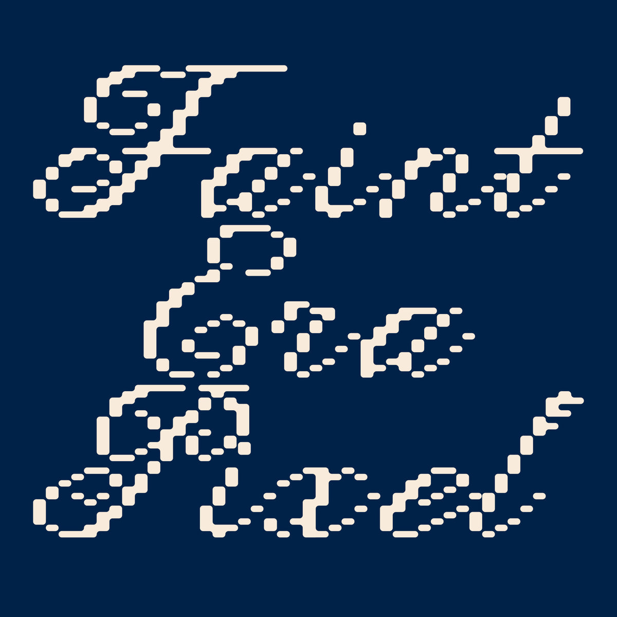 Faint Era Pixel Calligraphic Script Victoria Strukovskaya