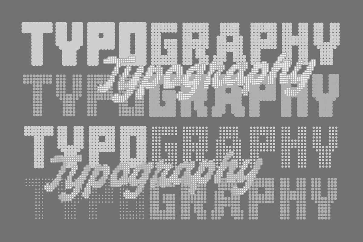 TNSC Blurr Clubs Typeface The Native Saint Club