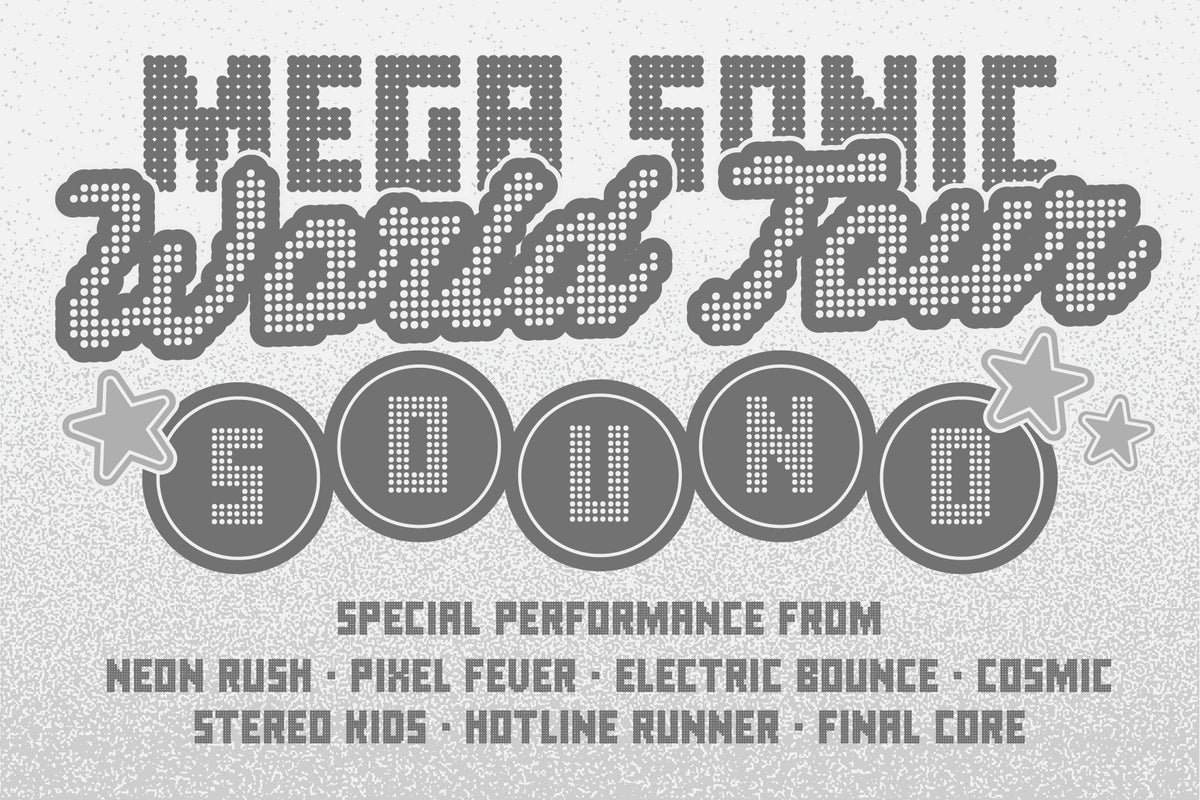TNSC Blurr Clubs Typeface The Native Saint Club