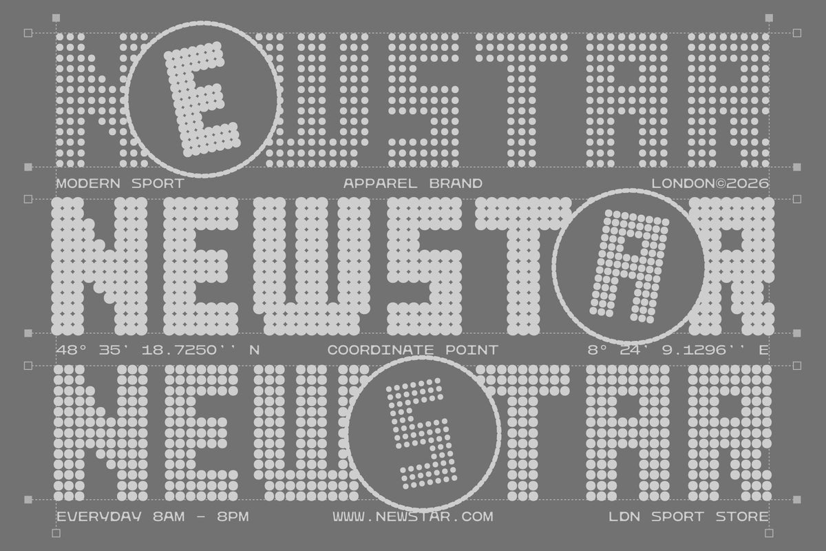 TNSC Blurr Clubs Typeface The Native Saint Club