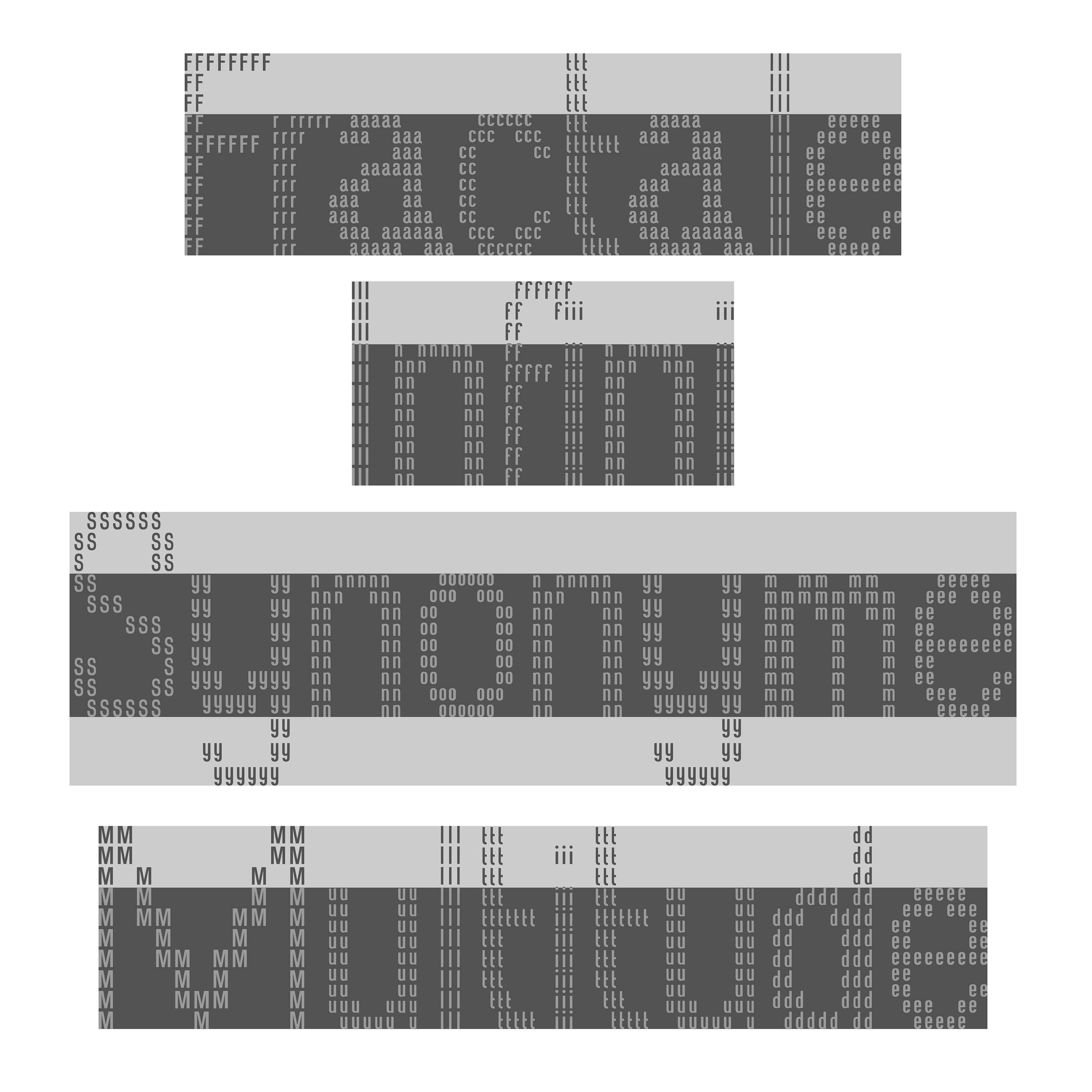 Abyme Typeface Maxime Thill
