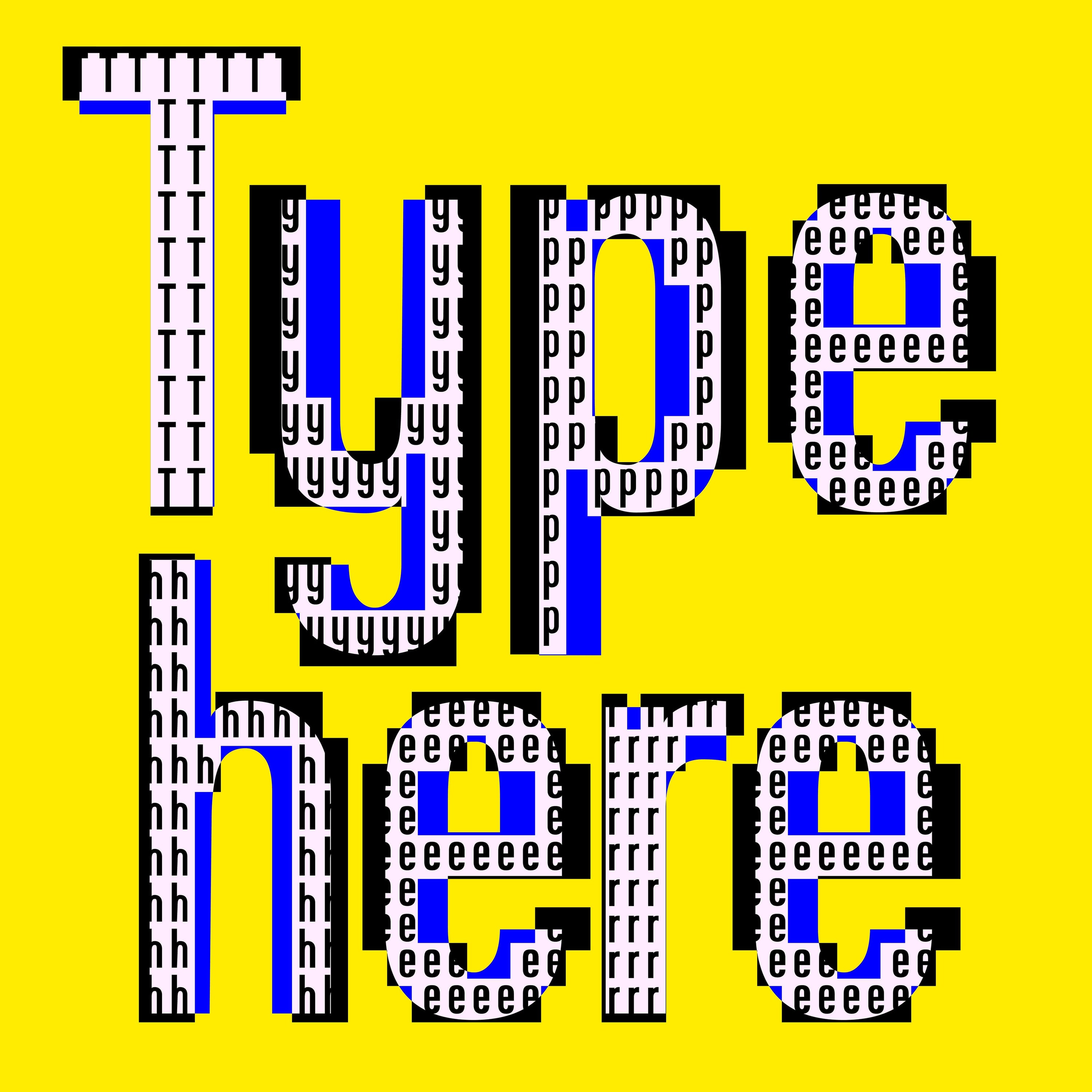 Abyme Typeface Maxime Thill