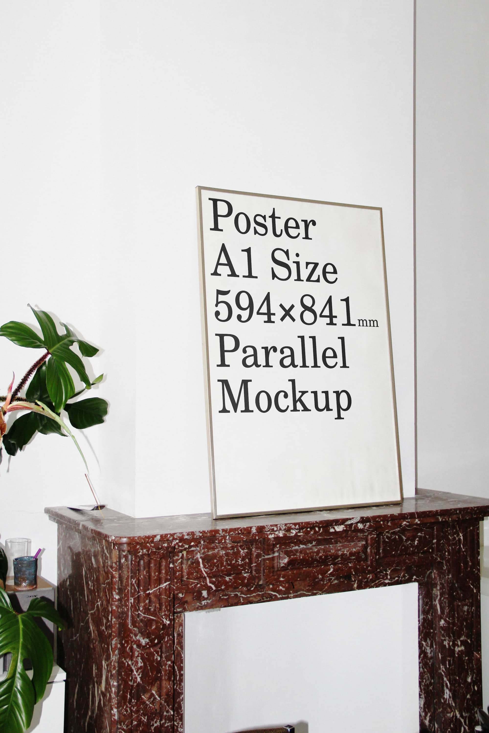 Poster Mockup OF-A-34 Parallel Mockup