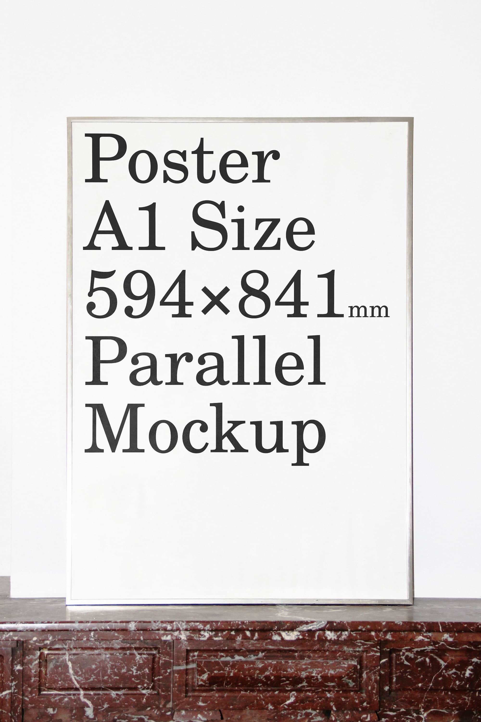 Poster Mockup OF-A-35 Parallel Mockup