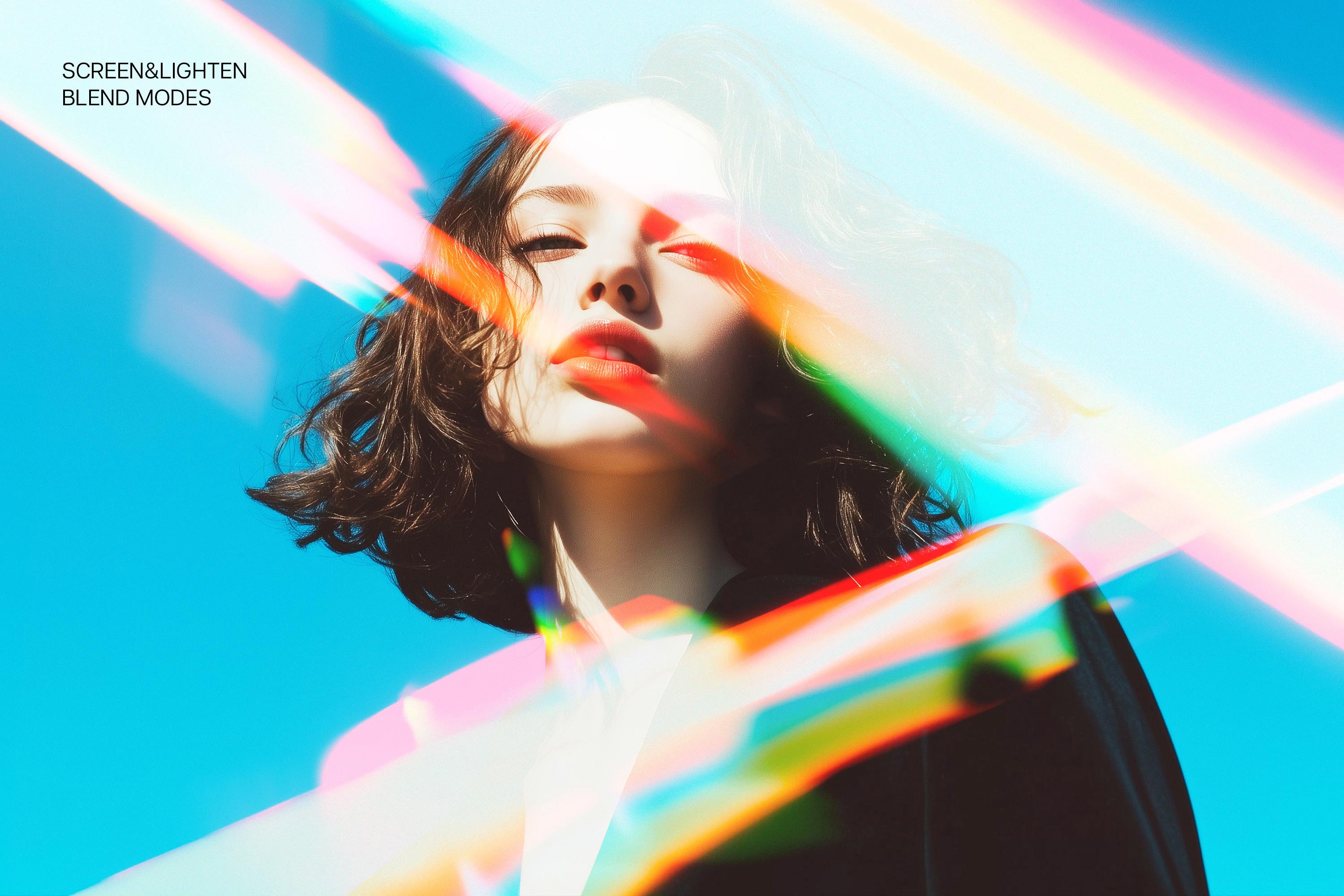 Prismatic Light Leaks Overlays Pack