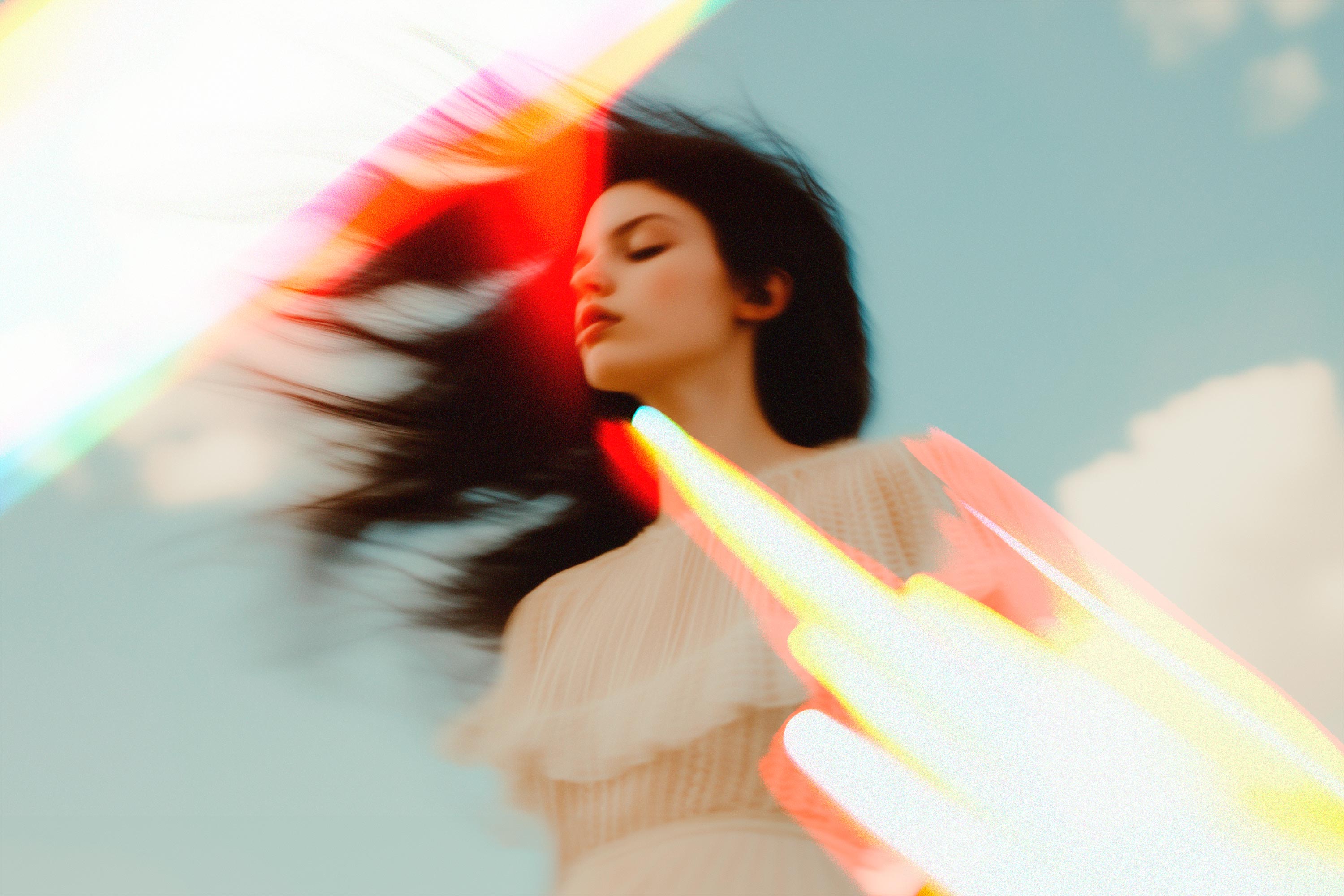 Prismatic Light Leaks Overlays Pack