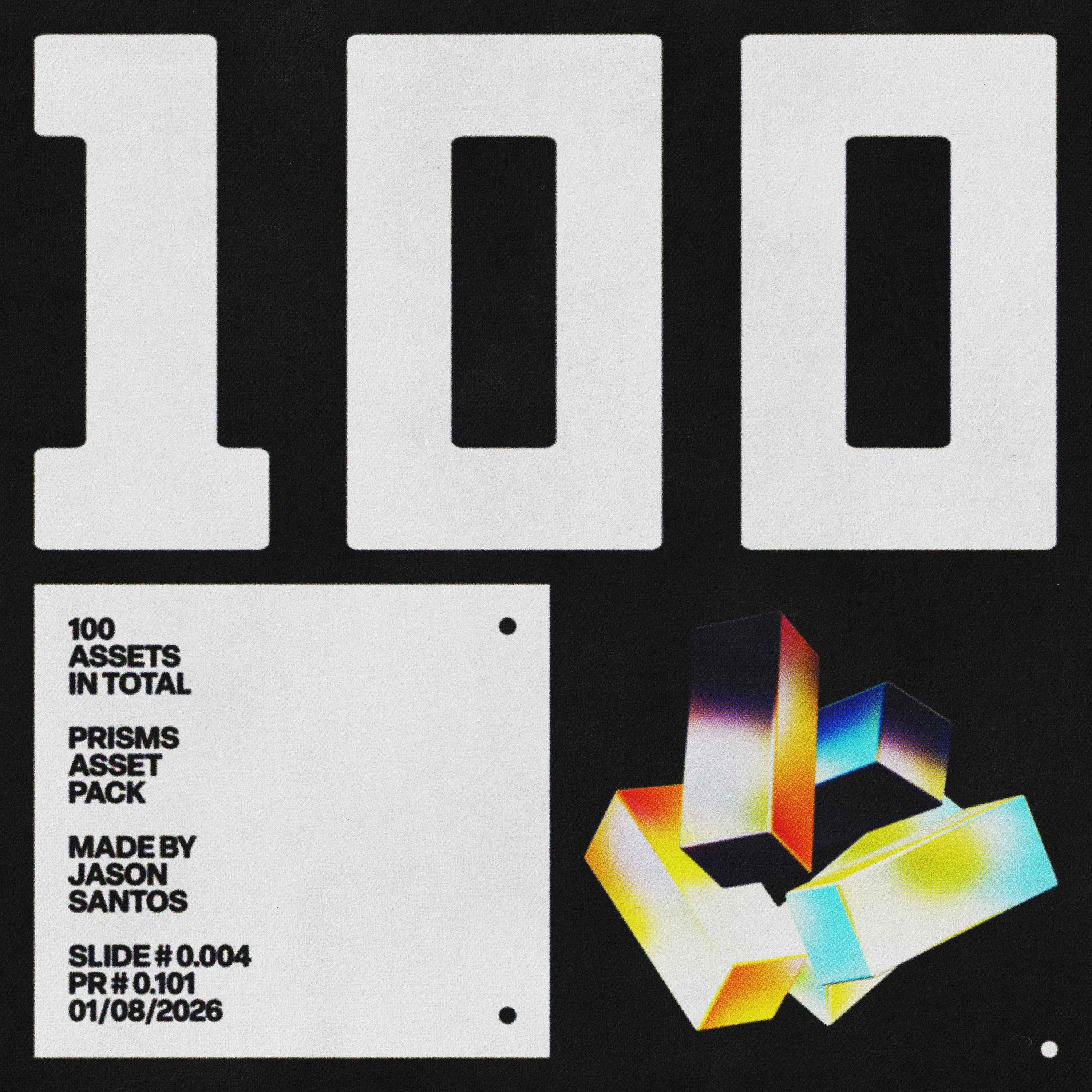 Prisms Asset Pack (Vol.1) Abstract Geometric Forms Jason Santos