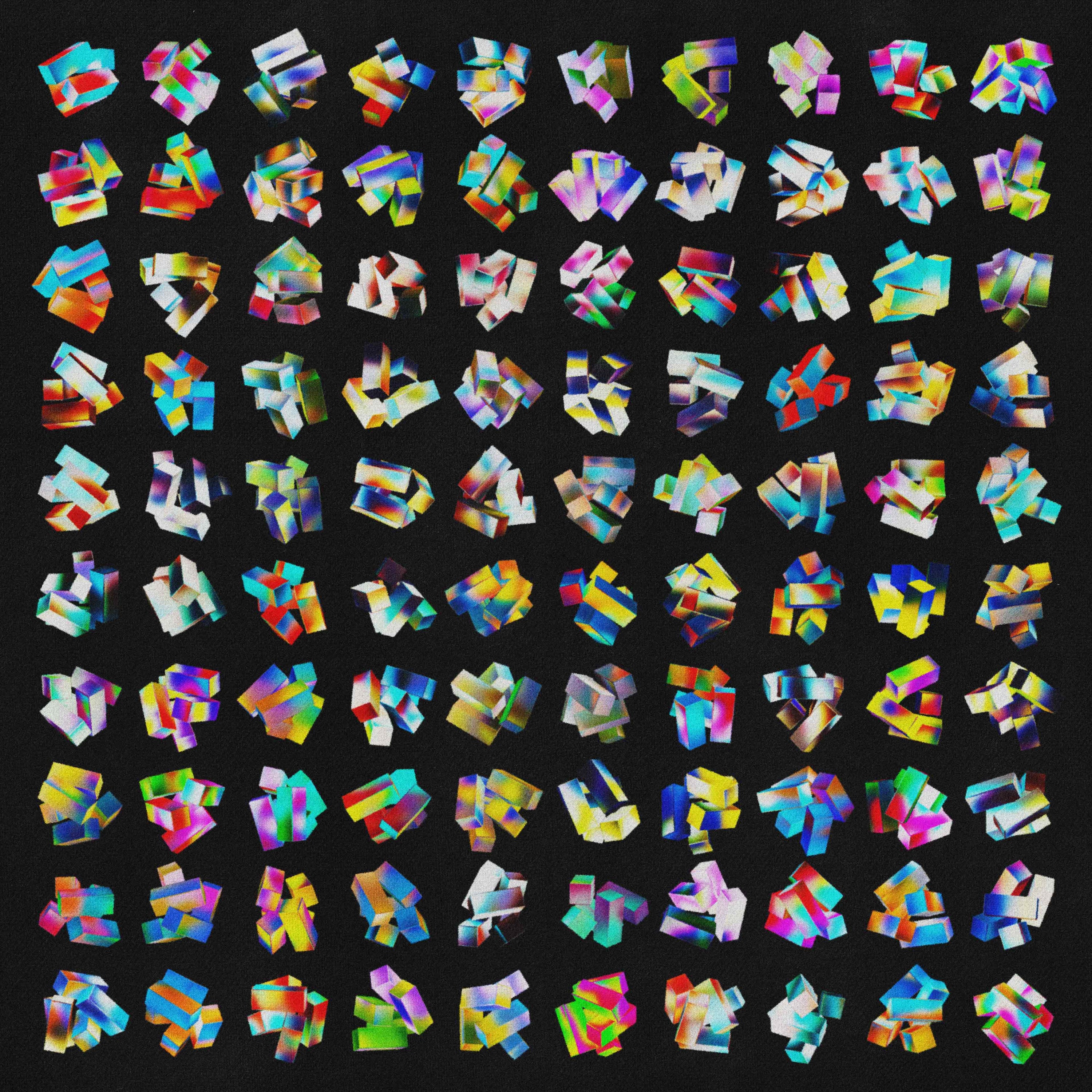Prisms Asset Pack (Vol.1) Abstract Geometric Forms Jason Santos