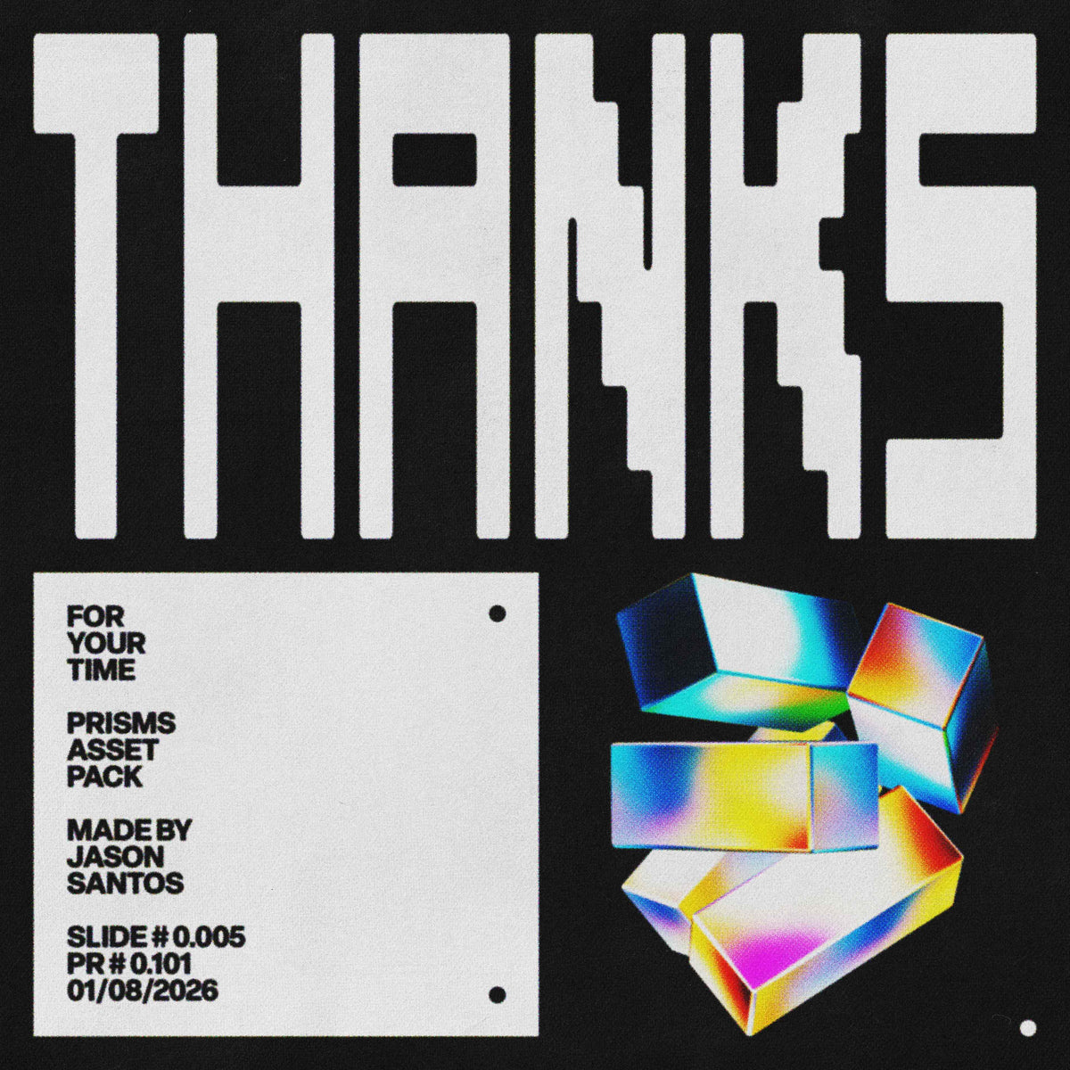 Prisms Asset Pack (Vol.1) Abstract Geometric Forms Jason Santos