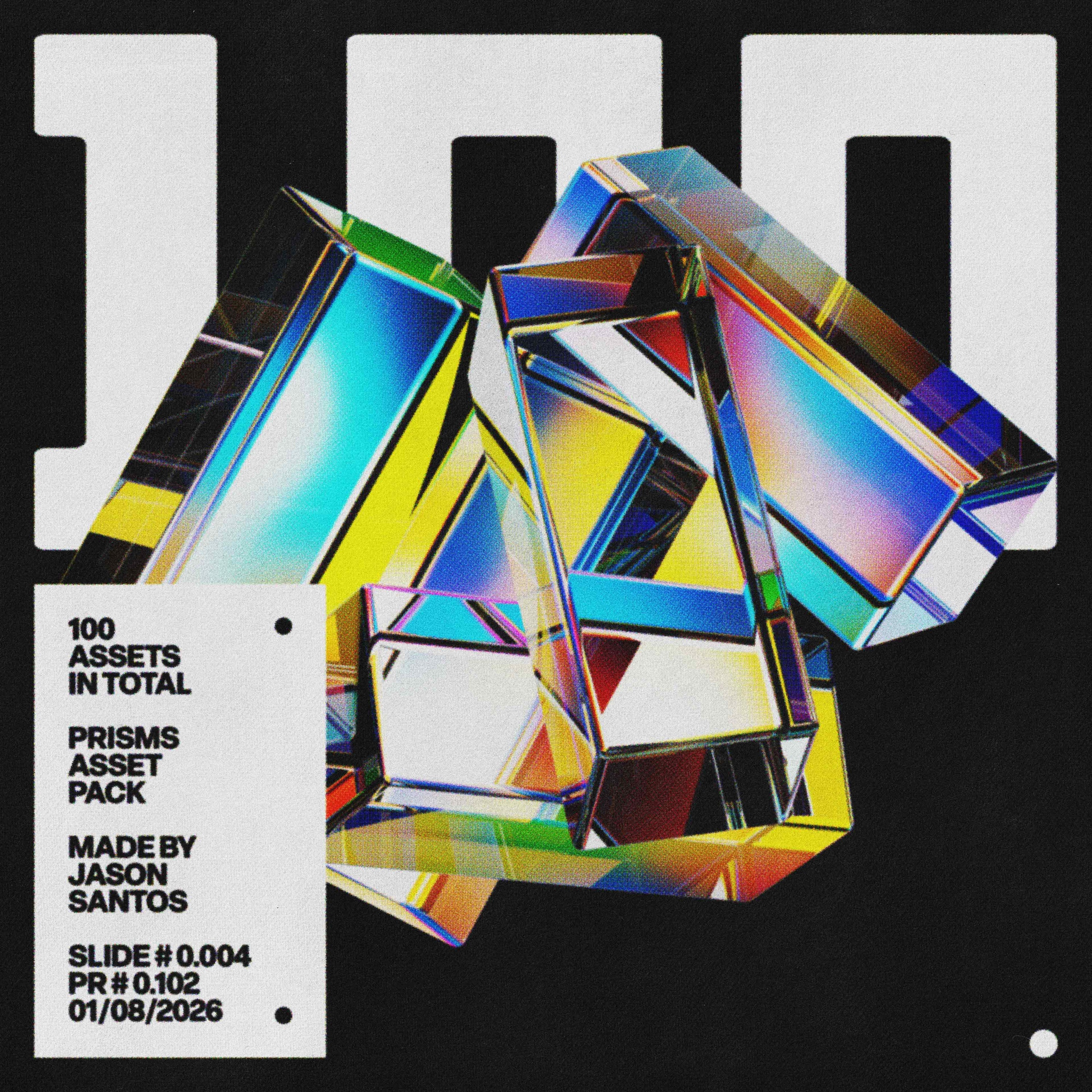 Prisms Asset Pack (Vol.2) Glass Abstract Fragments Jason Santos