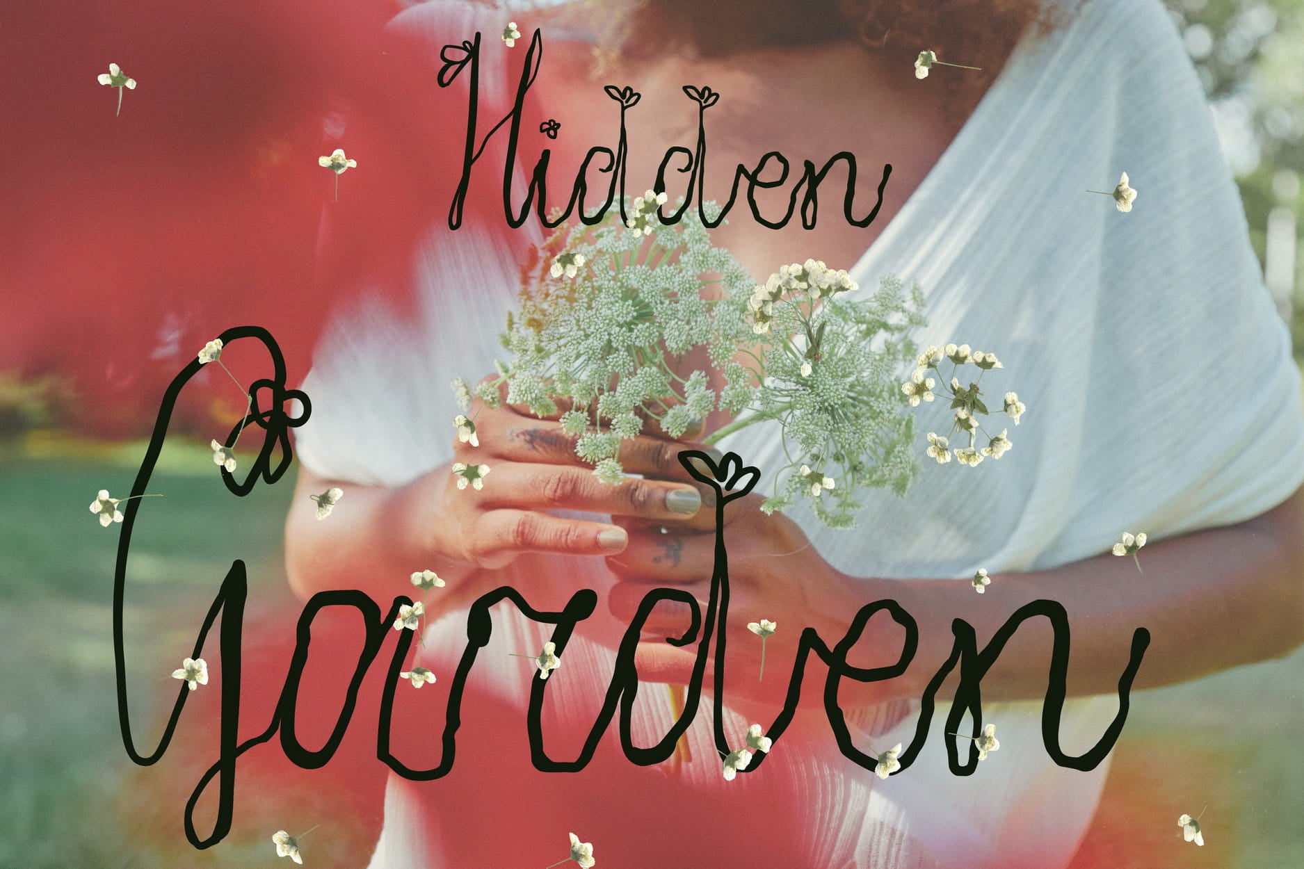 Quiet Wild Whimsical Floral Script Victoria Strukovskaya