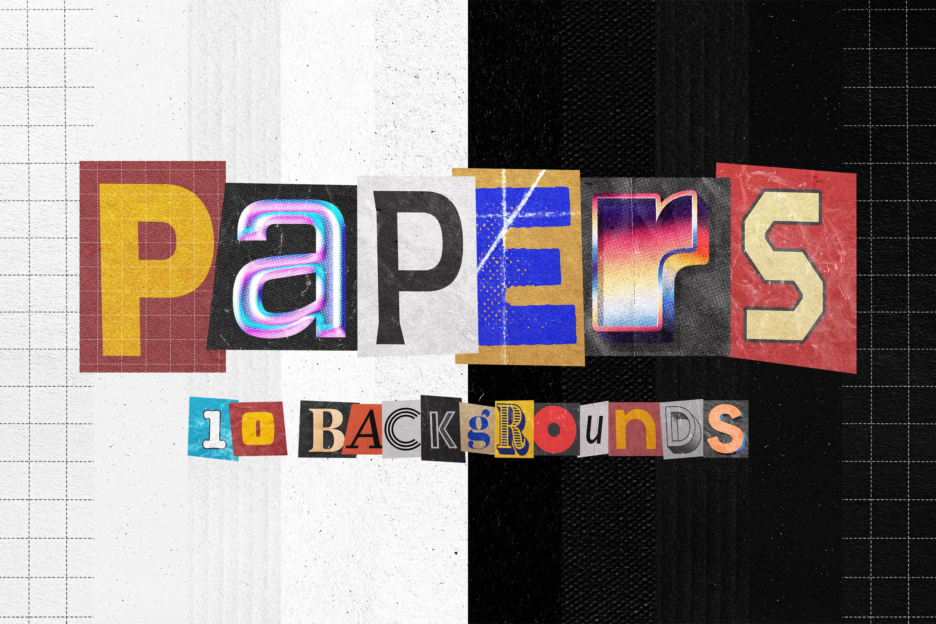 Ransom Note Letters Collection Pixelbuddha