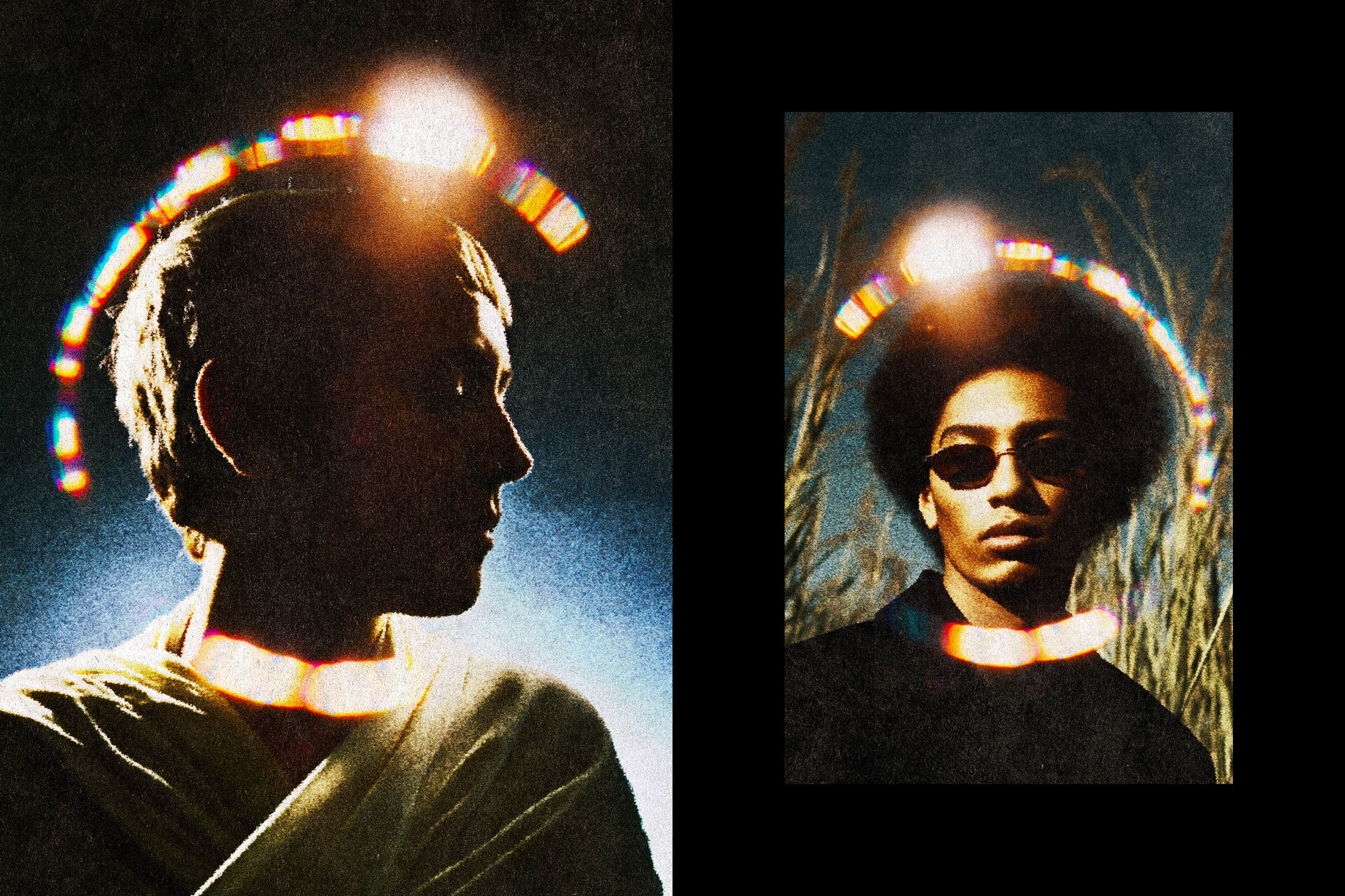 Retro Aura Leak Photo Effect Pixelbuddha