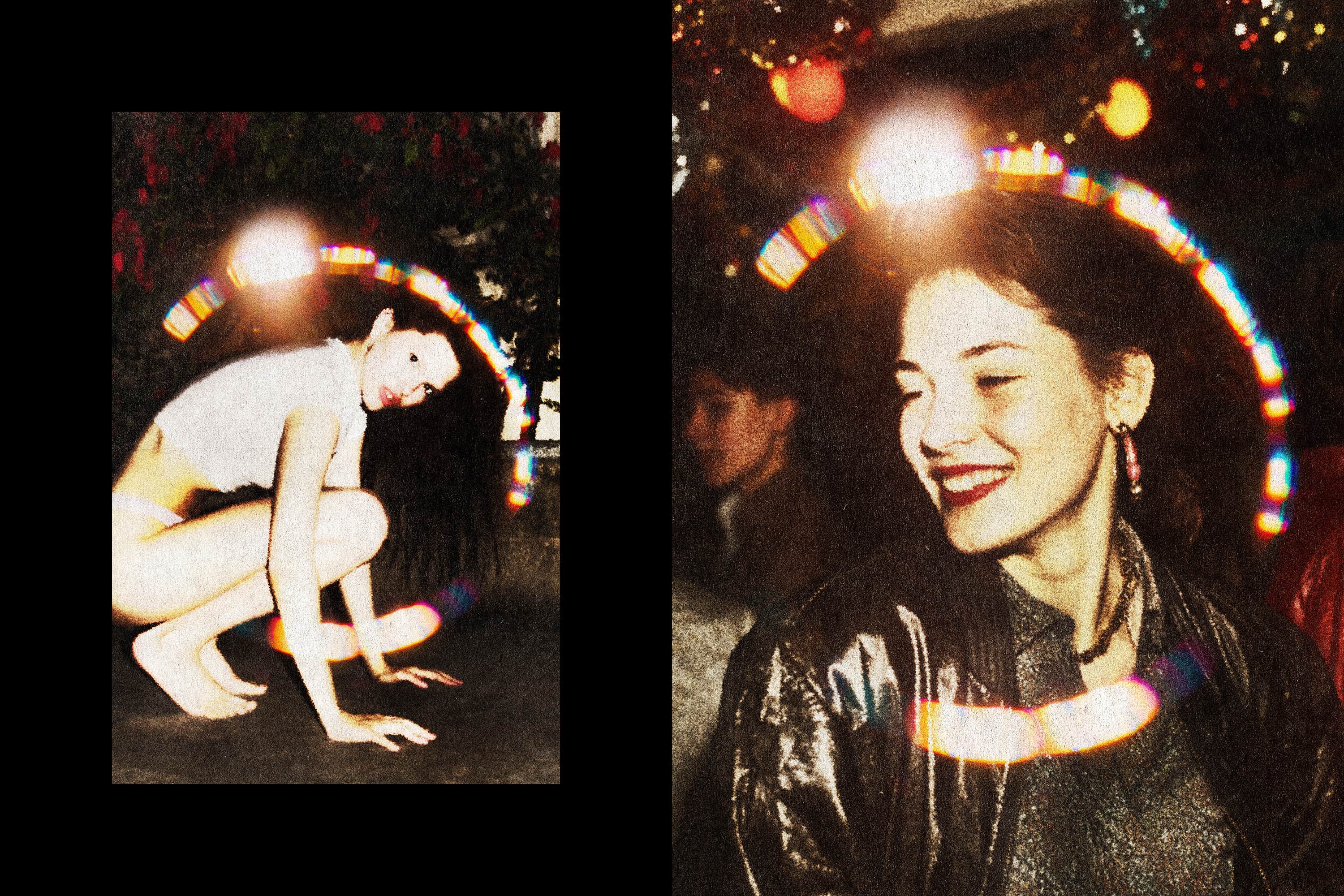 Retro Aura Leak Photo Effect Pixelbuddha