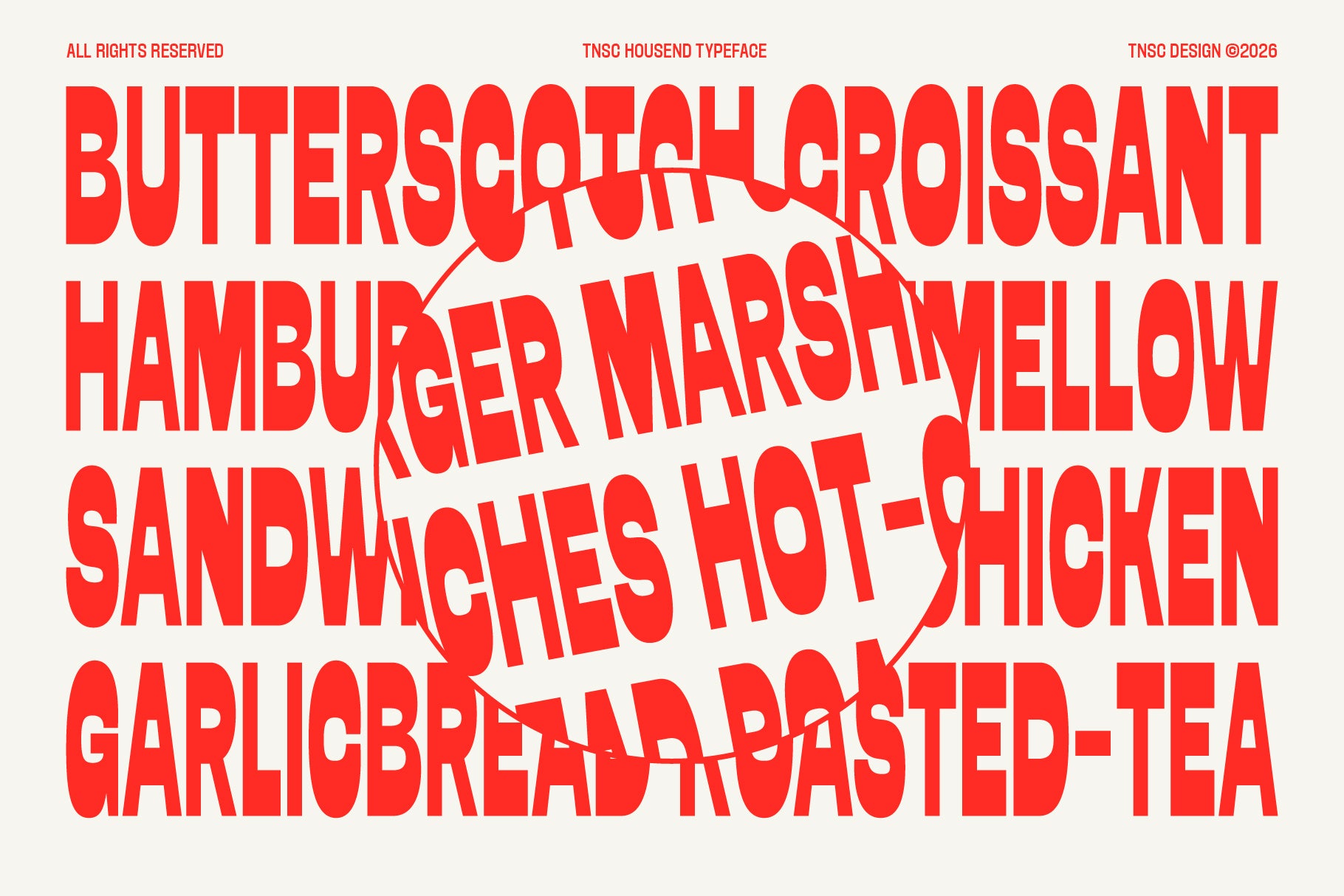 Housend Typeface The Native Saint Club