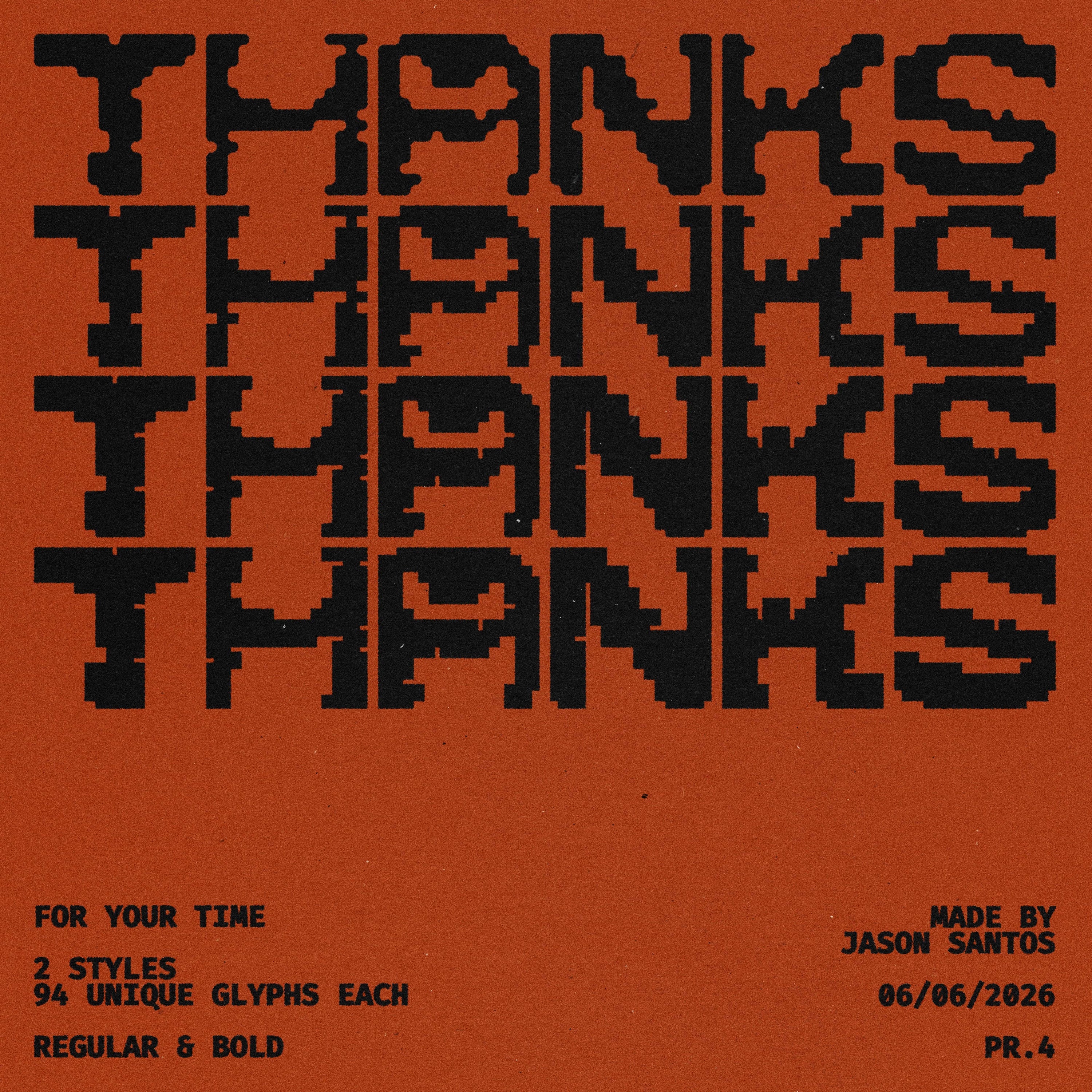 Crud Typeface Jason Santos