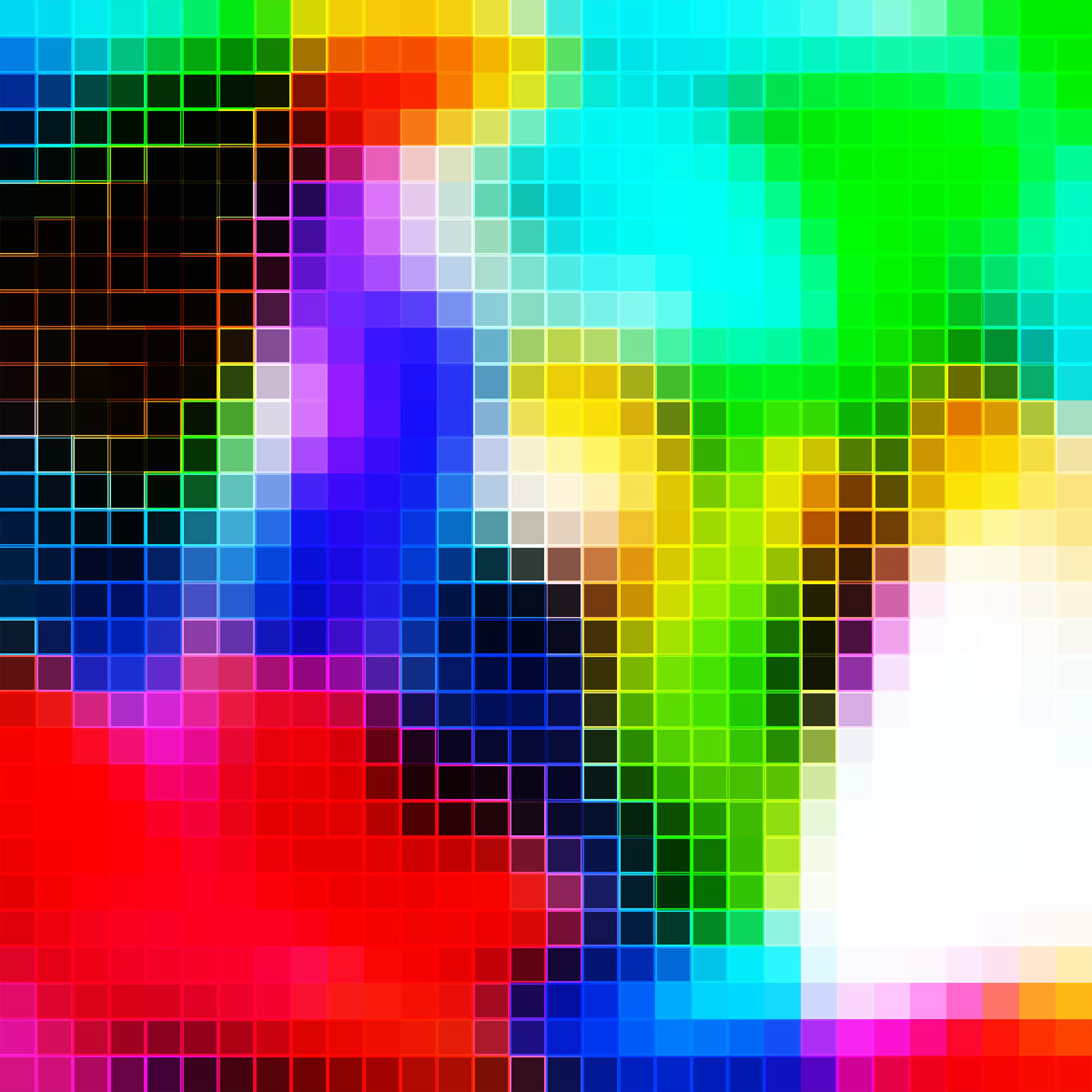 Just Gradient (Vol.7) Retro RGB Grid Textures Jason Santos