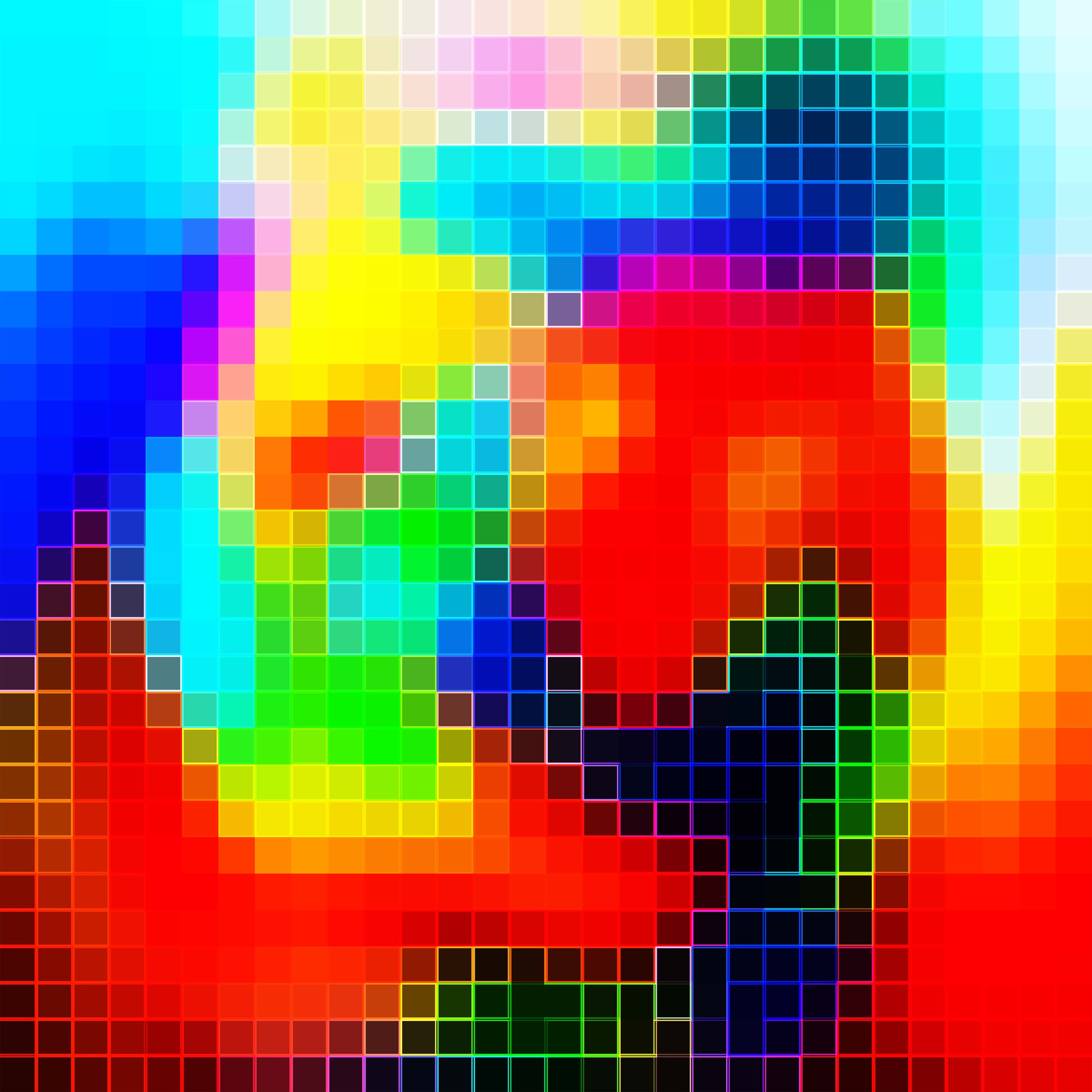 Just Gradient (Vol.7) Retro RGB Grid Textures Jason Santos