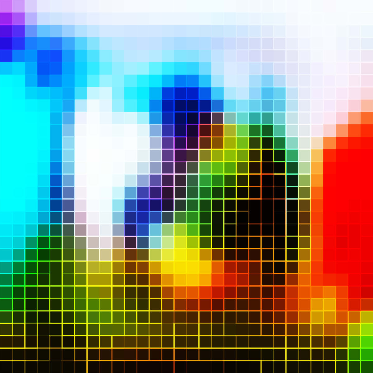 Just Gradient (Vol.7) Retro RGB Grid Textures Jason Santos
