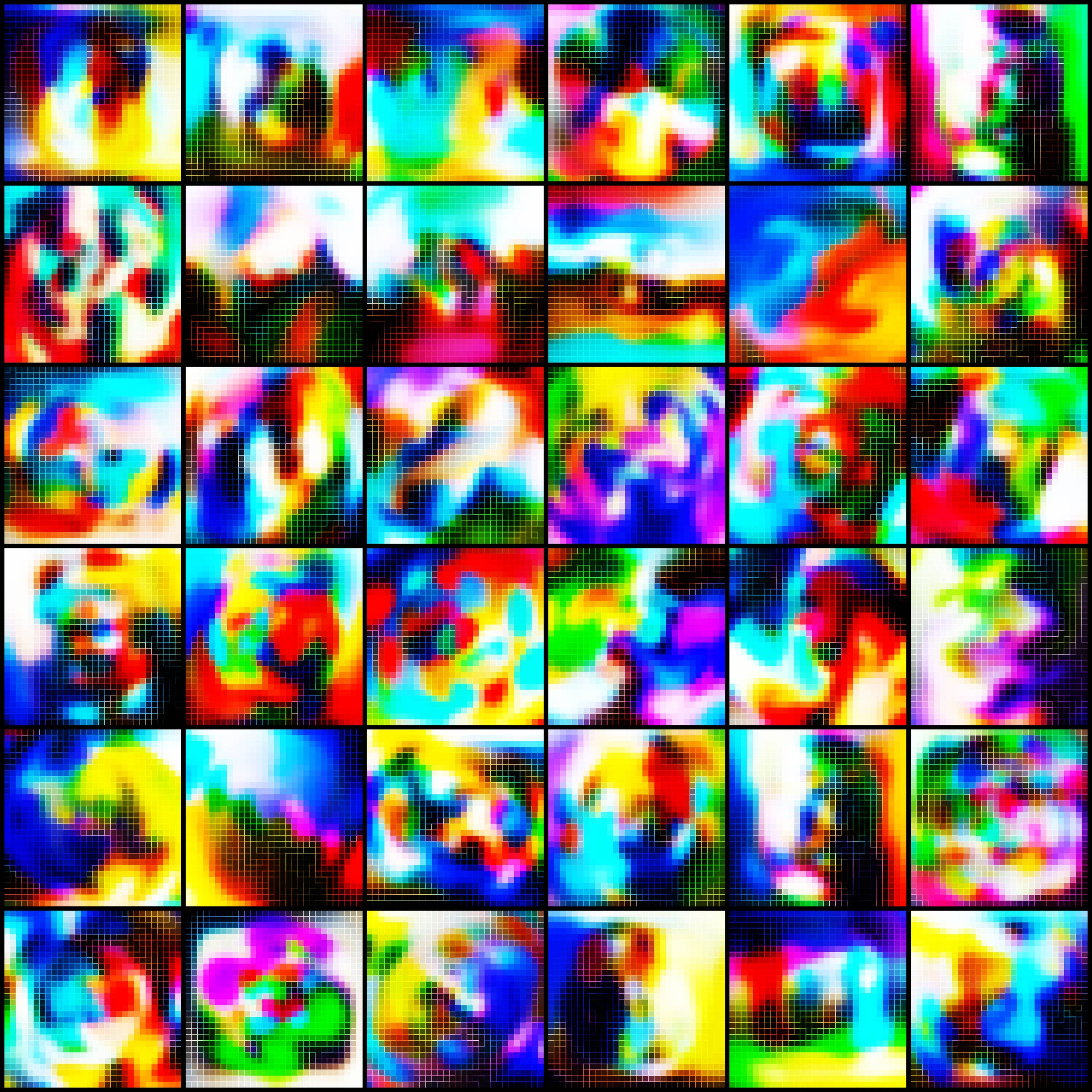 Just Gradient (Vol.7) Retro RGB Grid Textures Jason Santos
