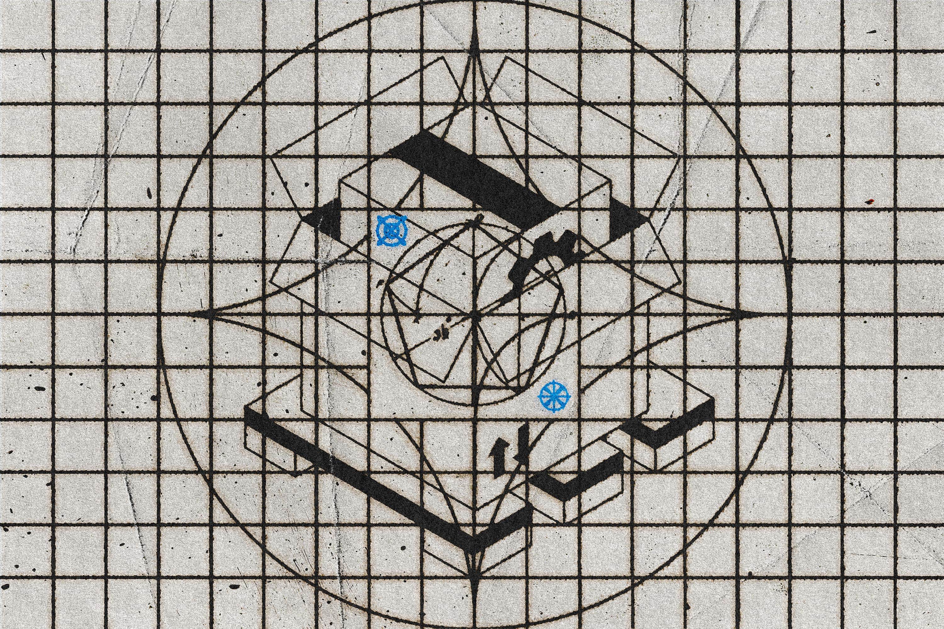 Retro Stamp Printer Template Pixelbuddha