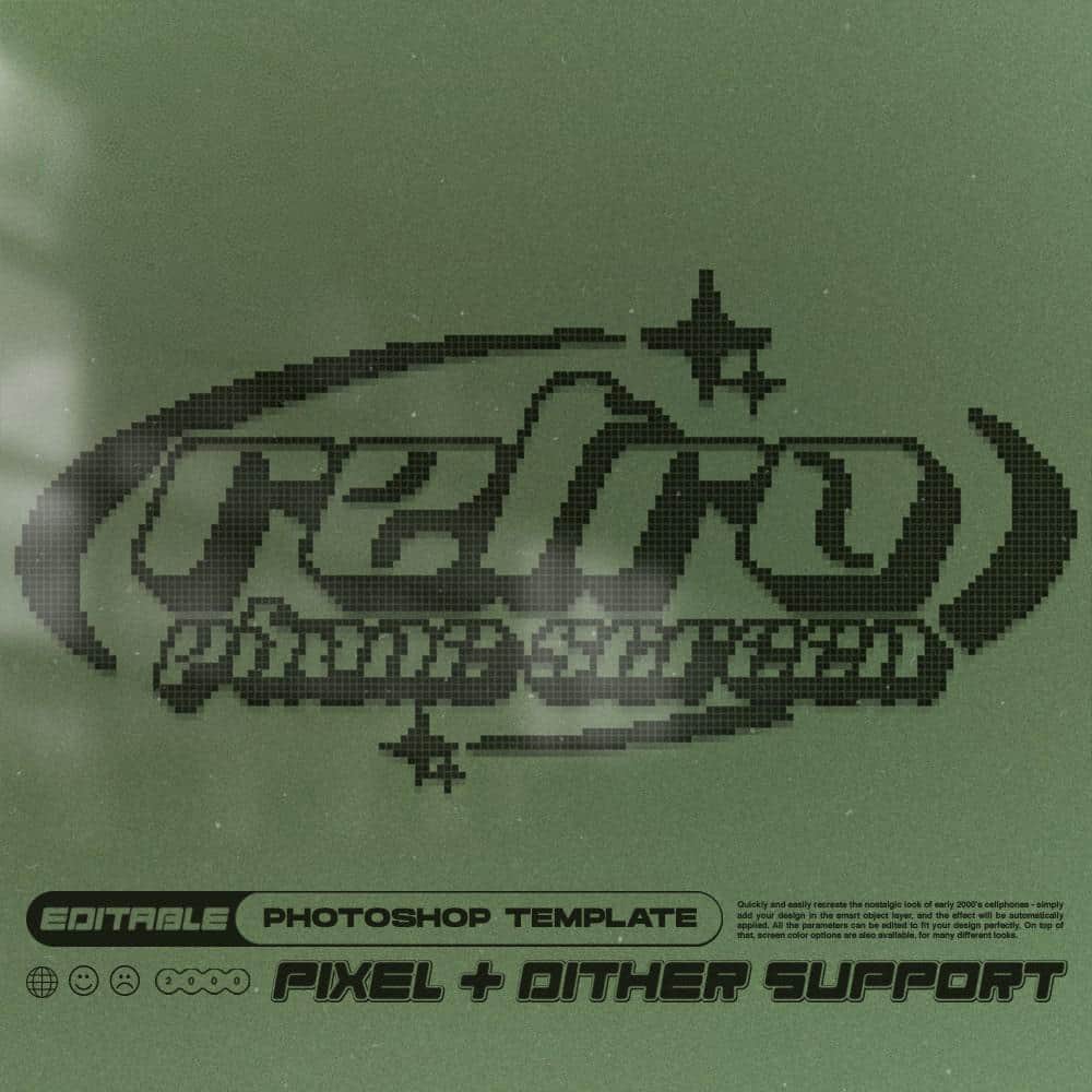 Retro Phone Screen Effect MiksKS