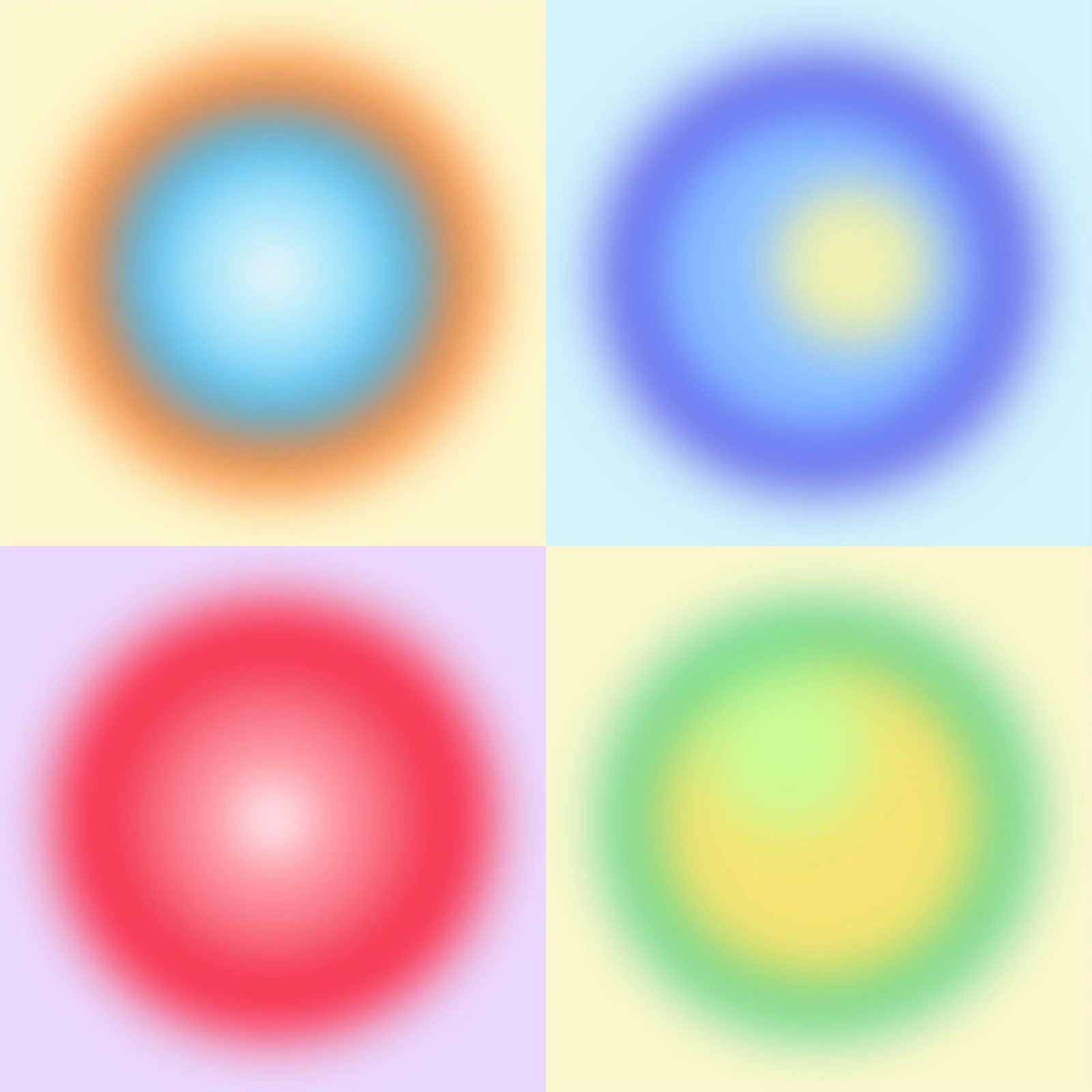 Round Circle Gradient Textures Pack Pixelbuddha