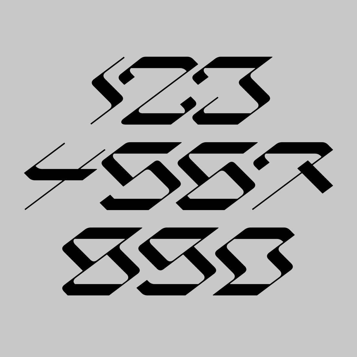 Sonic Fraktur Typeface