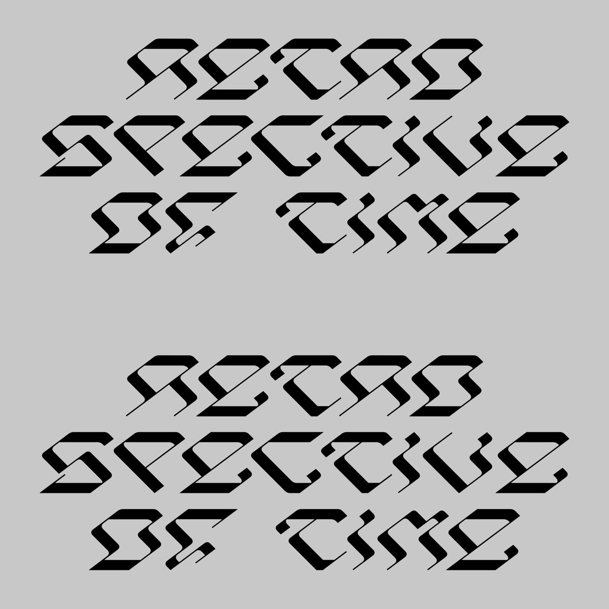 Sonic Fraktur Typeface