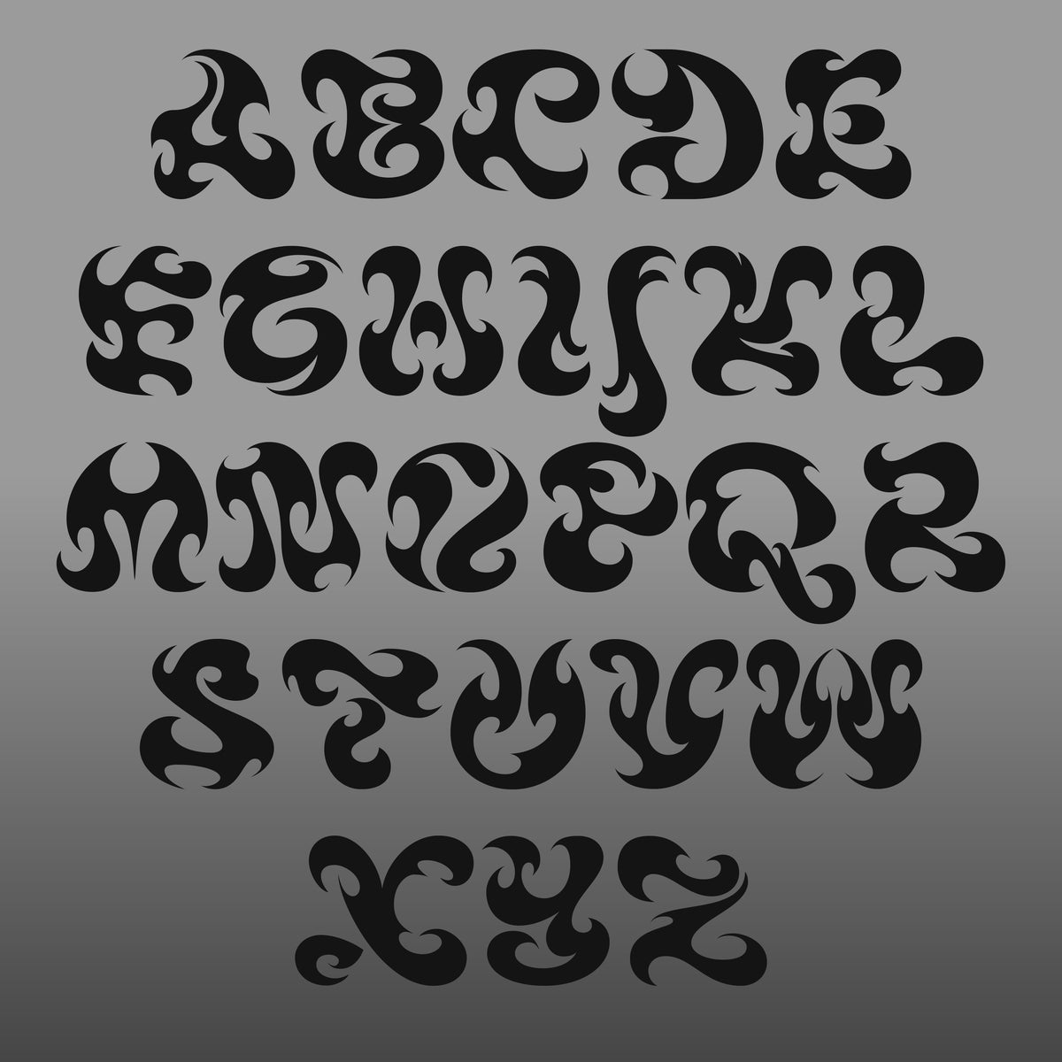 Flint Typeface Marialisa Giavitto