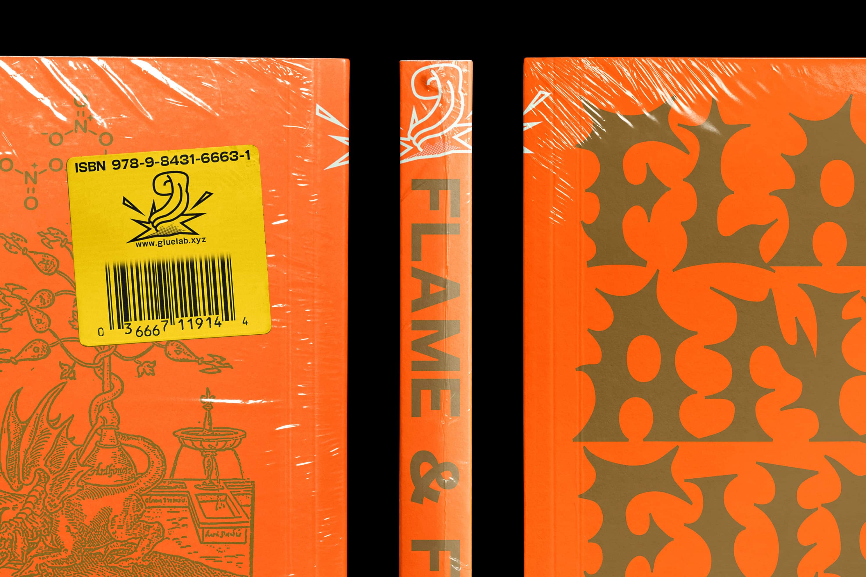 Shrinkwrapped Softcover Book Mockup Glue Lab