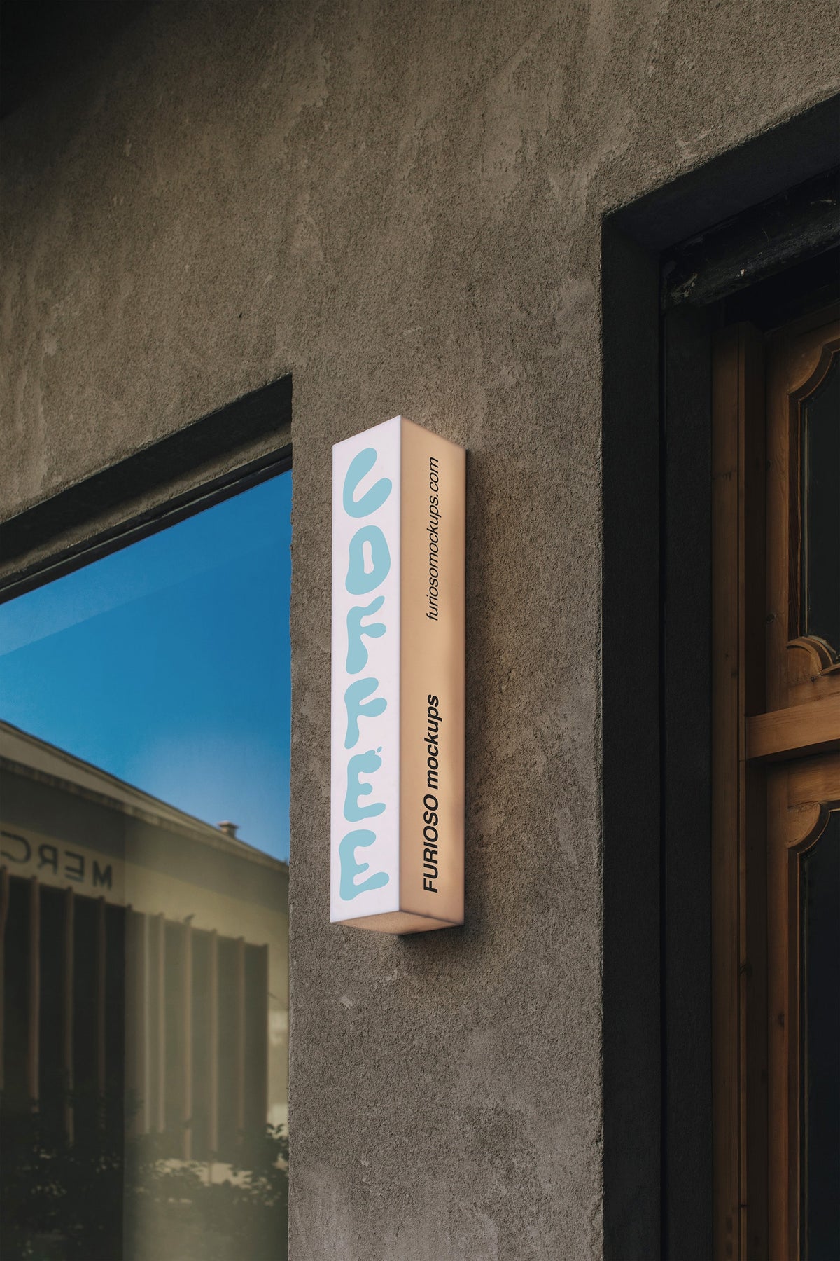Signage Mockup 02CC Furioso Mockups