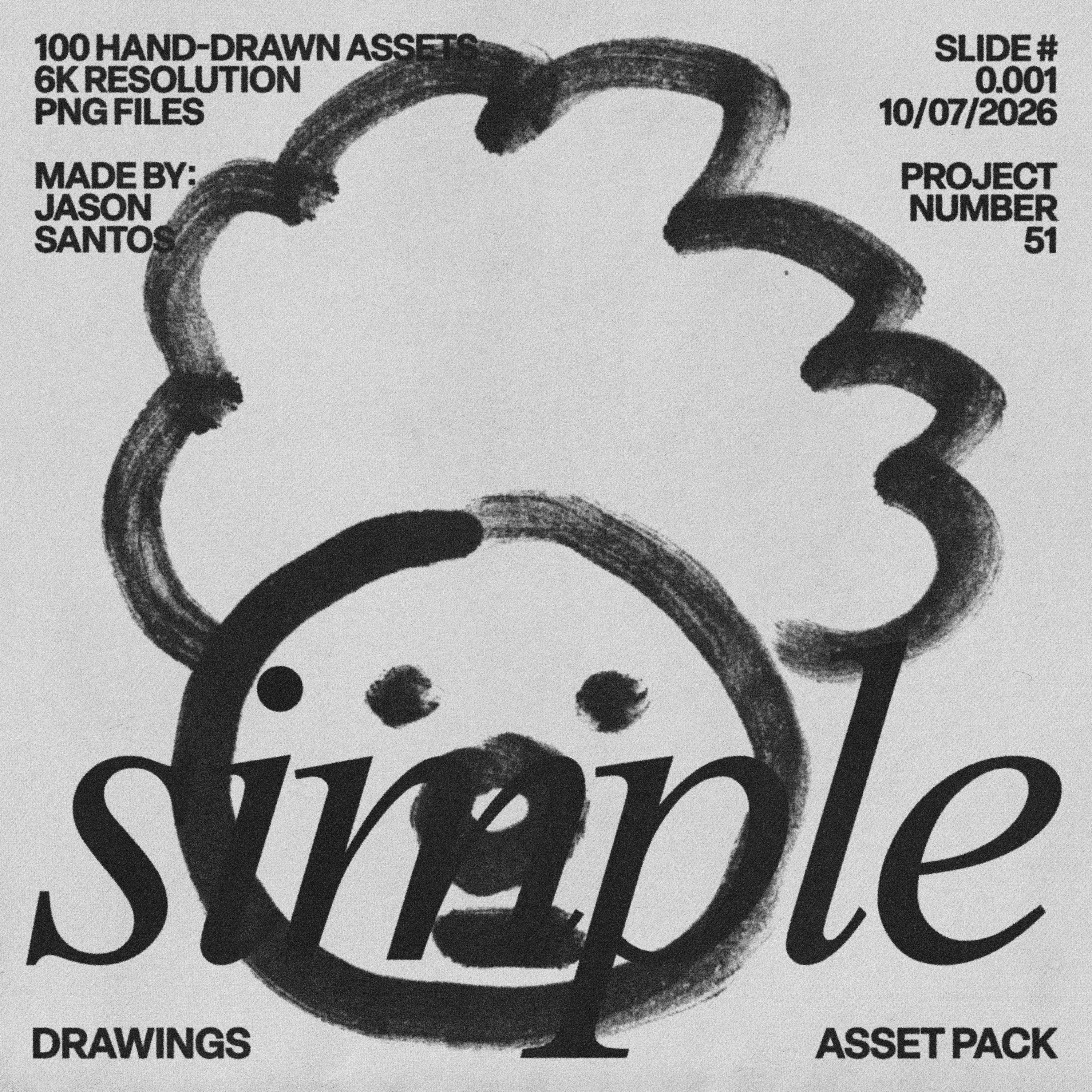 Simple Drawings Asset Pack Jason Santos