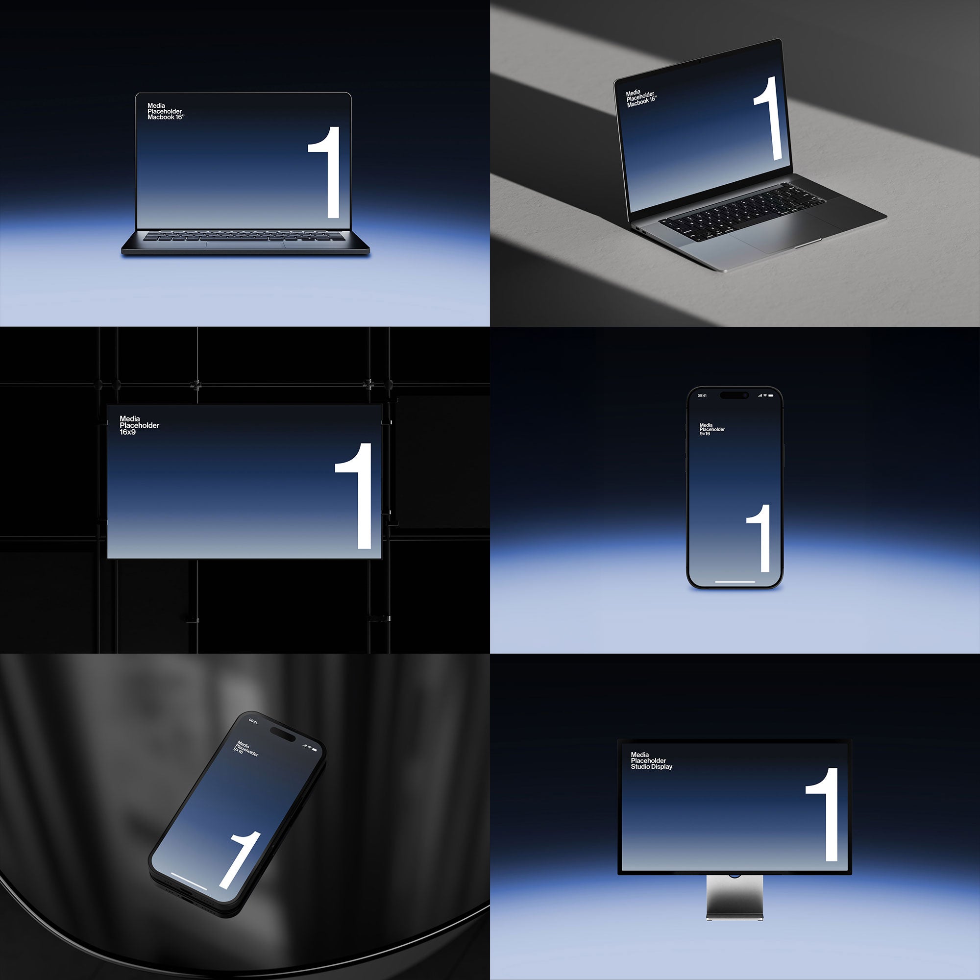 Workflow Mockups Bundle One Size Assets
