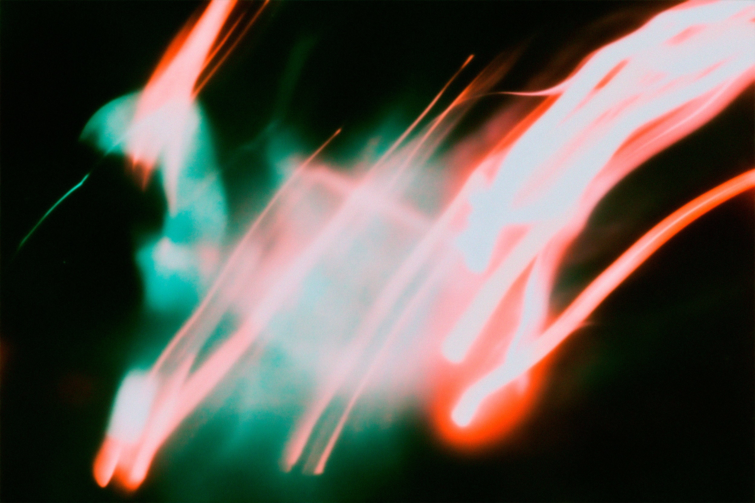 Smudged Ghost Lights Backgrounds