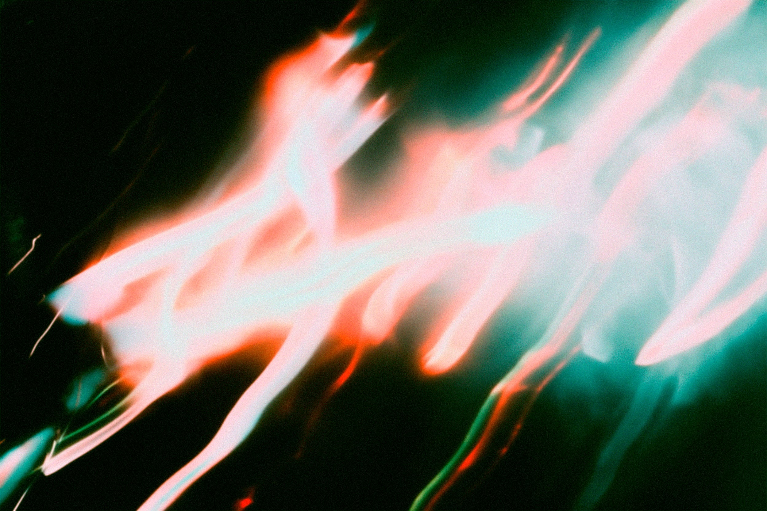 Smudged Ghost Lights Backgrounds