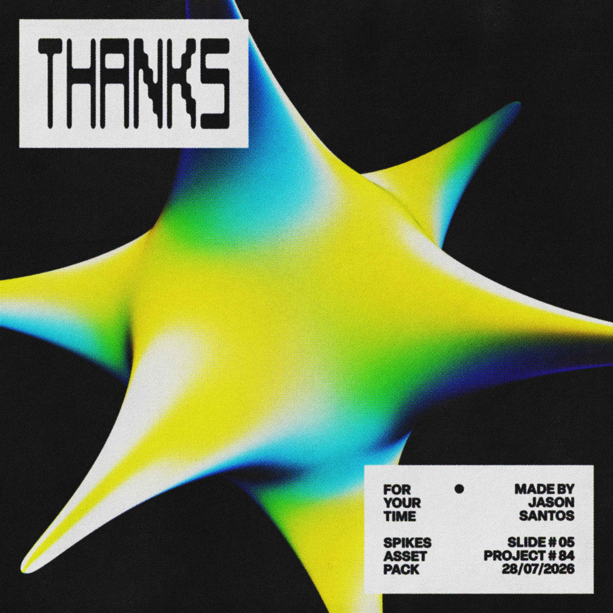 Spikes Asset Pack (Vol.1) Star Burst Shapes Jason Santos