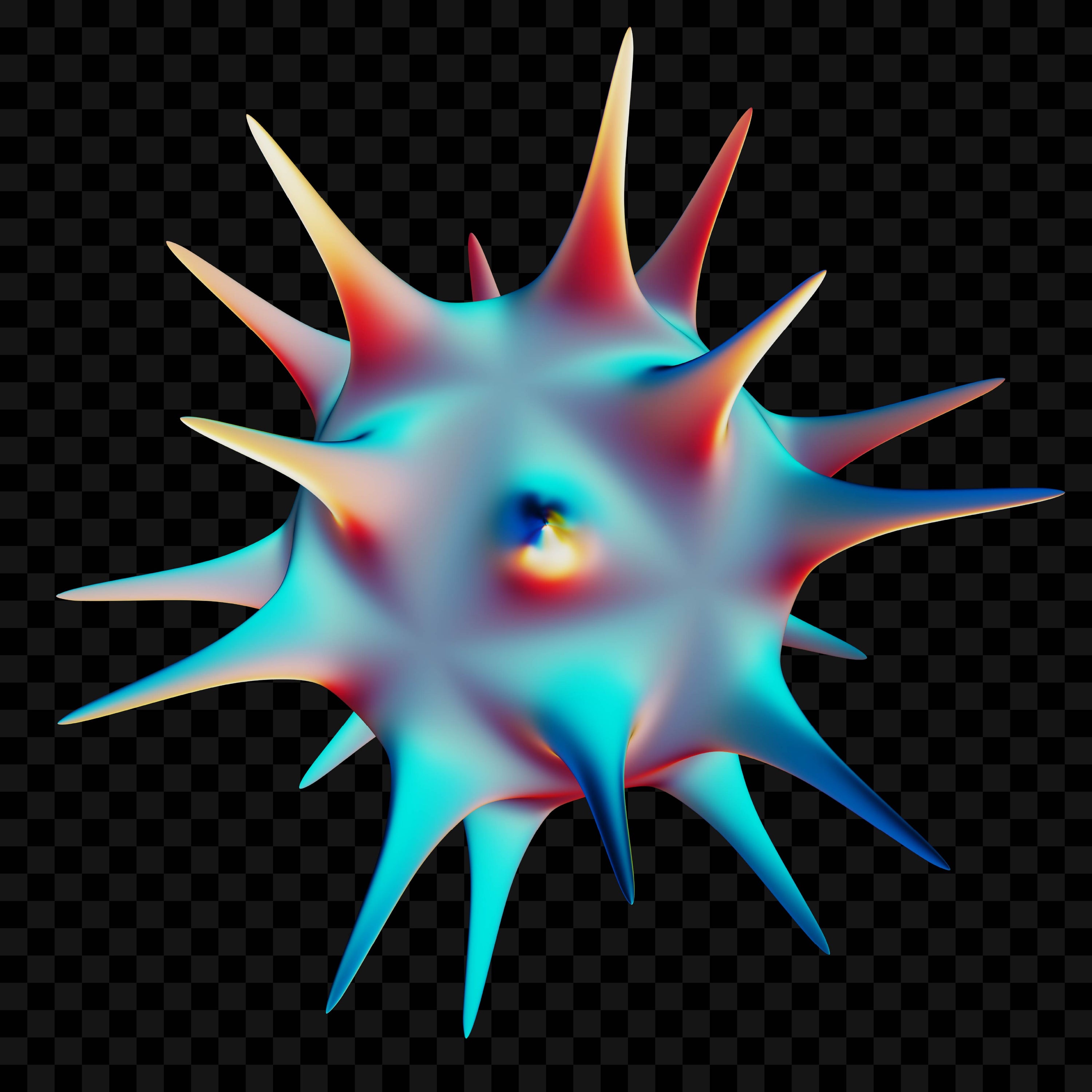 Spikes Asset Pack (Vol.3) Radiant Starburst PNGs Jason Santos