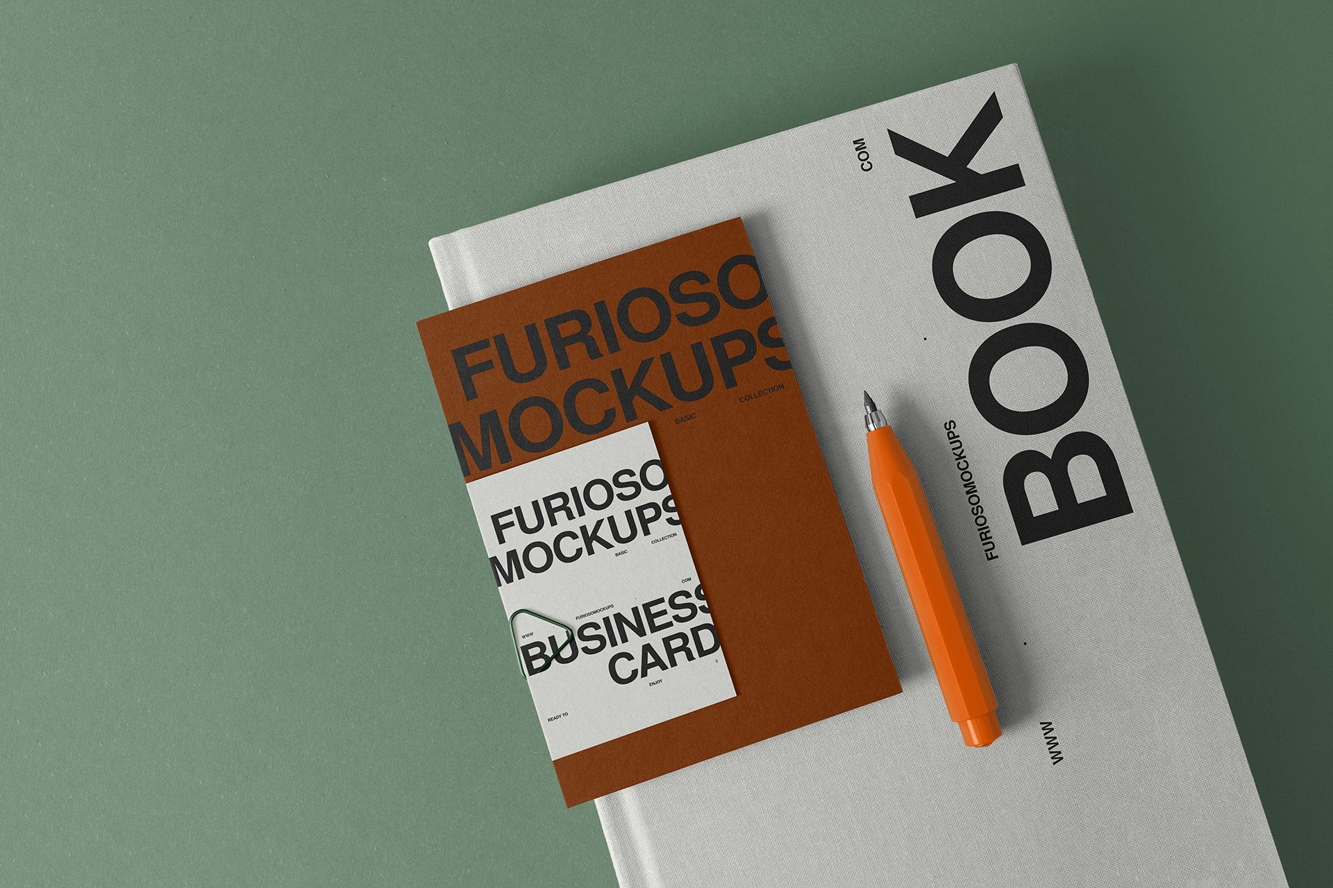 Stationery 01FM Furioso Mockups