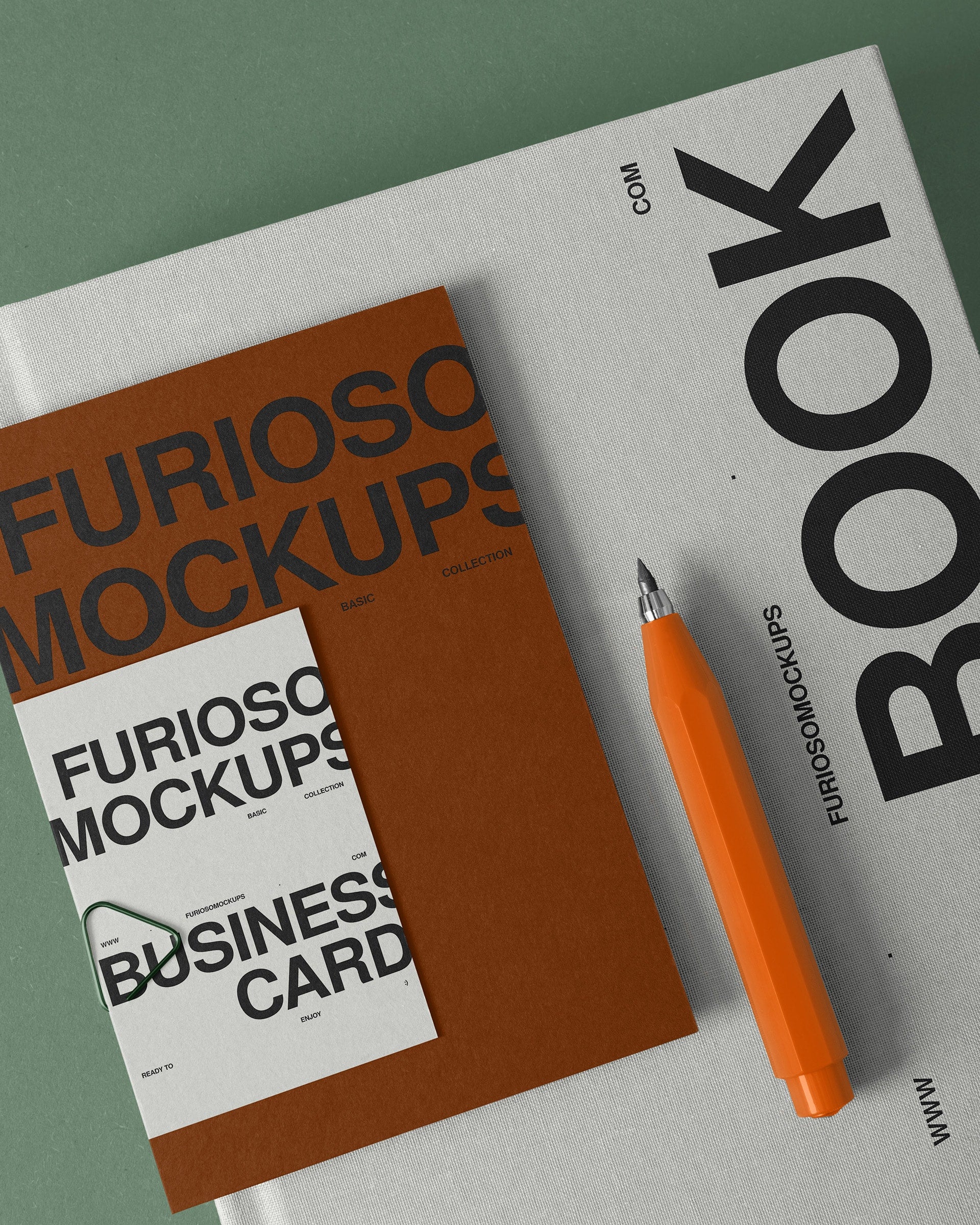 Stationery 01FM Furioso Mockups