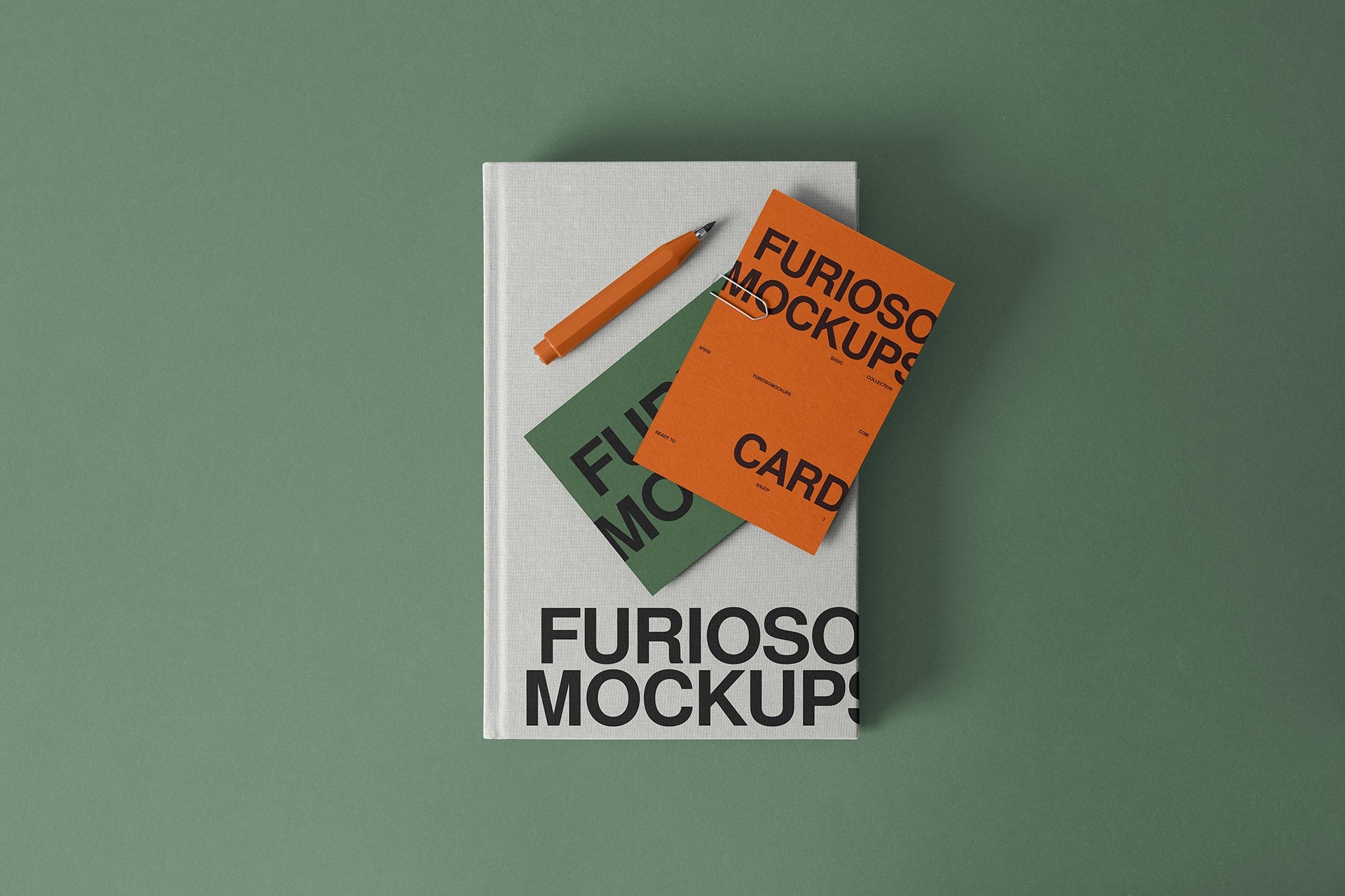 Stationery Set 02FM Furioso Mockups