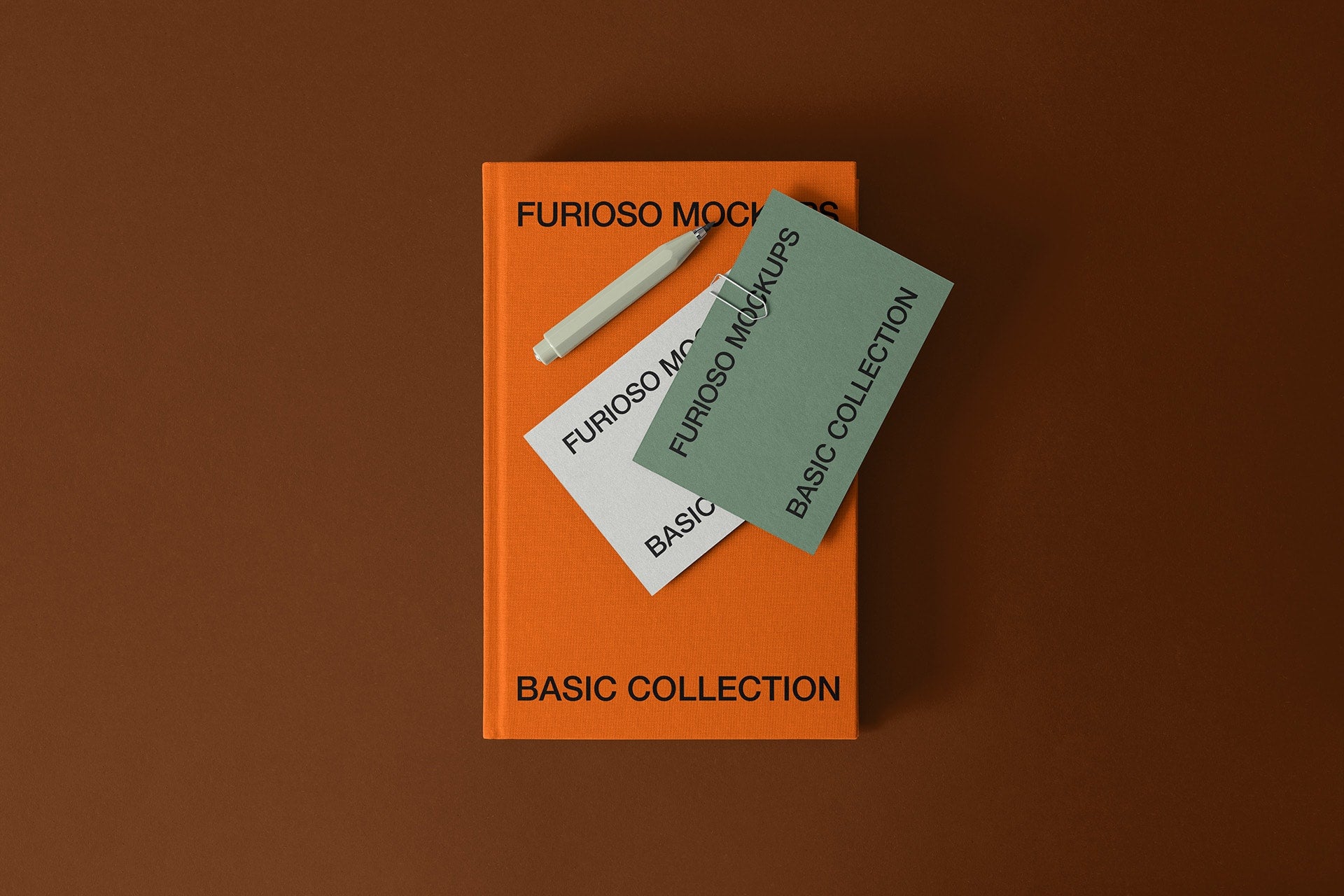 Stationery Set 02FM Furioso Mockups